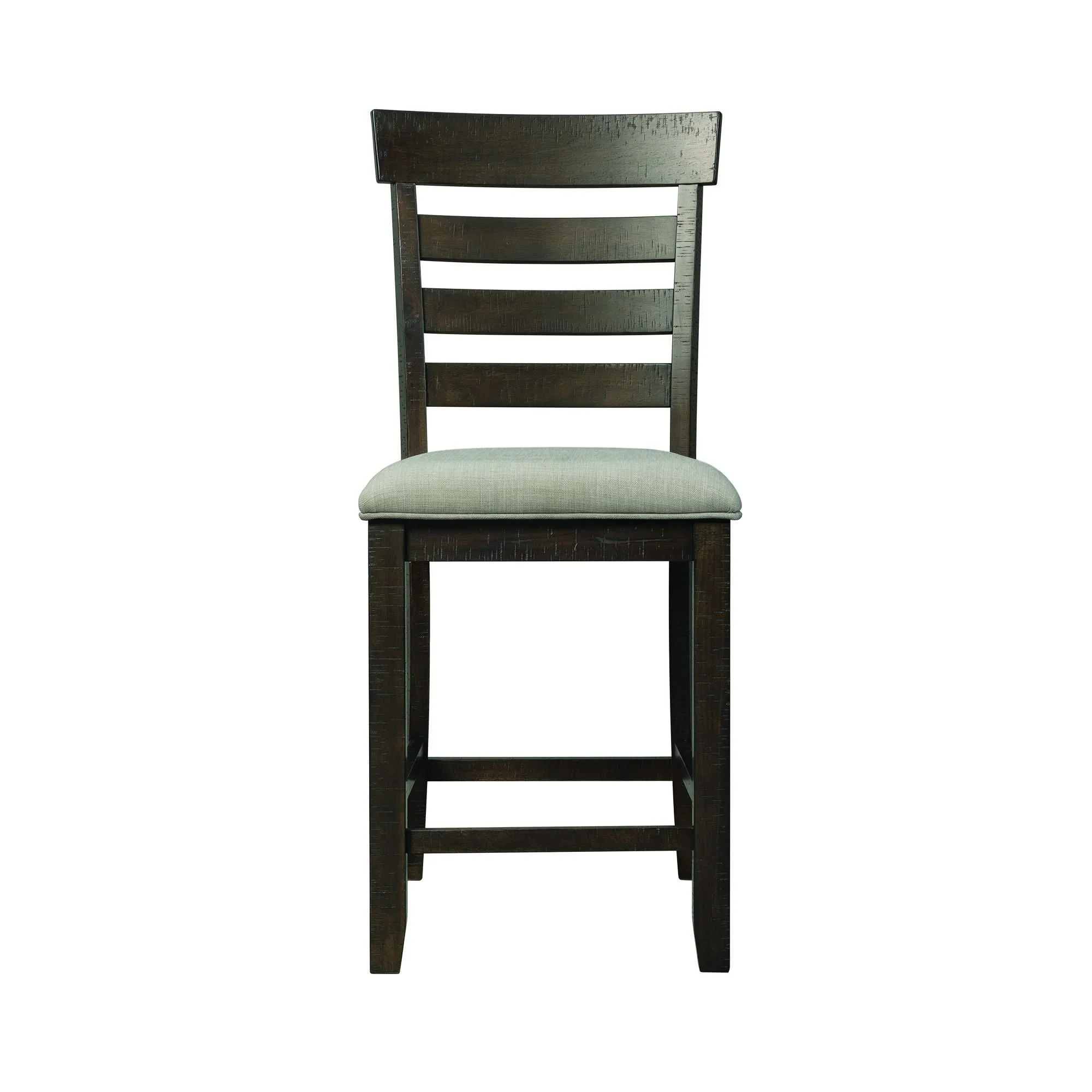 Colorado - Counter Side Chair With Cushion Seat (Set of 2) - Charcoal - Image 4