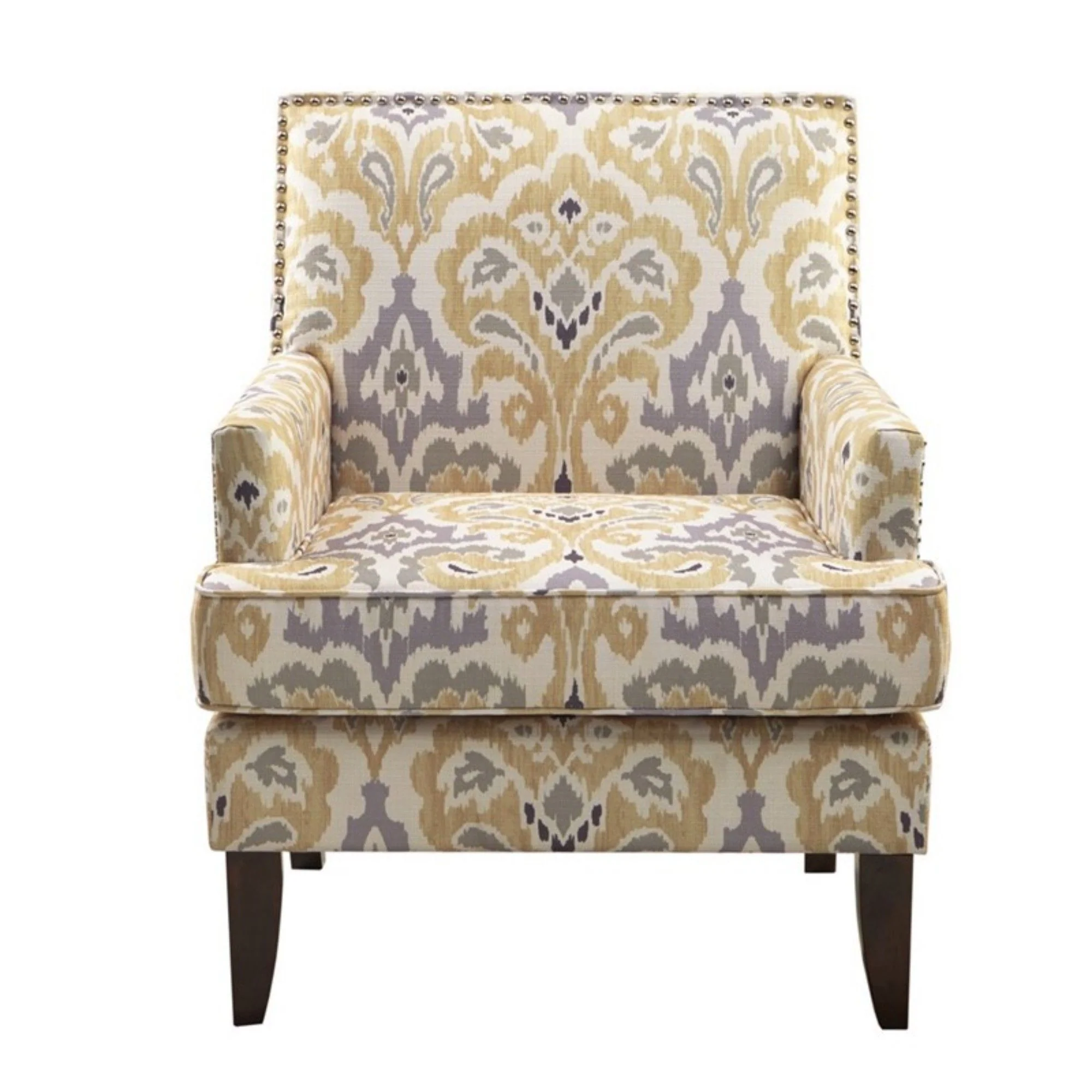 Colton - Track Arm Club Chair With Nailhead Trim - Image 2