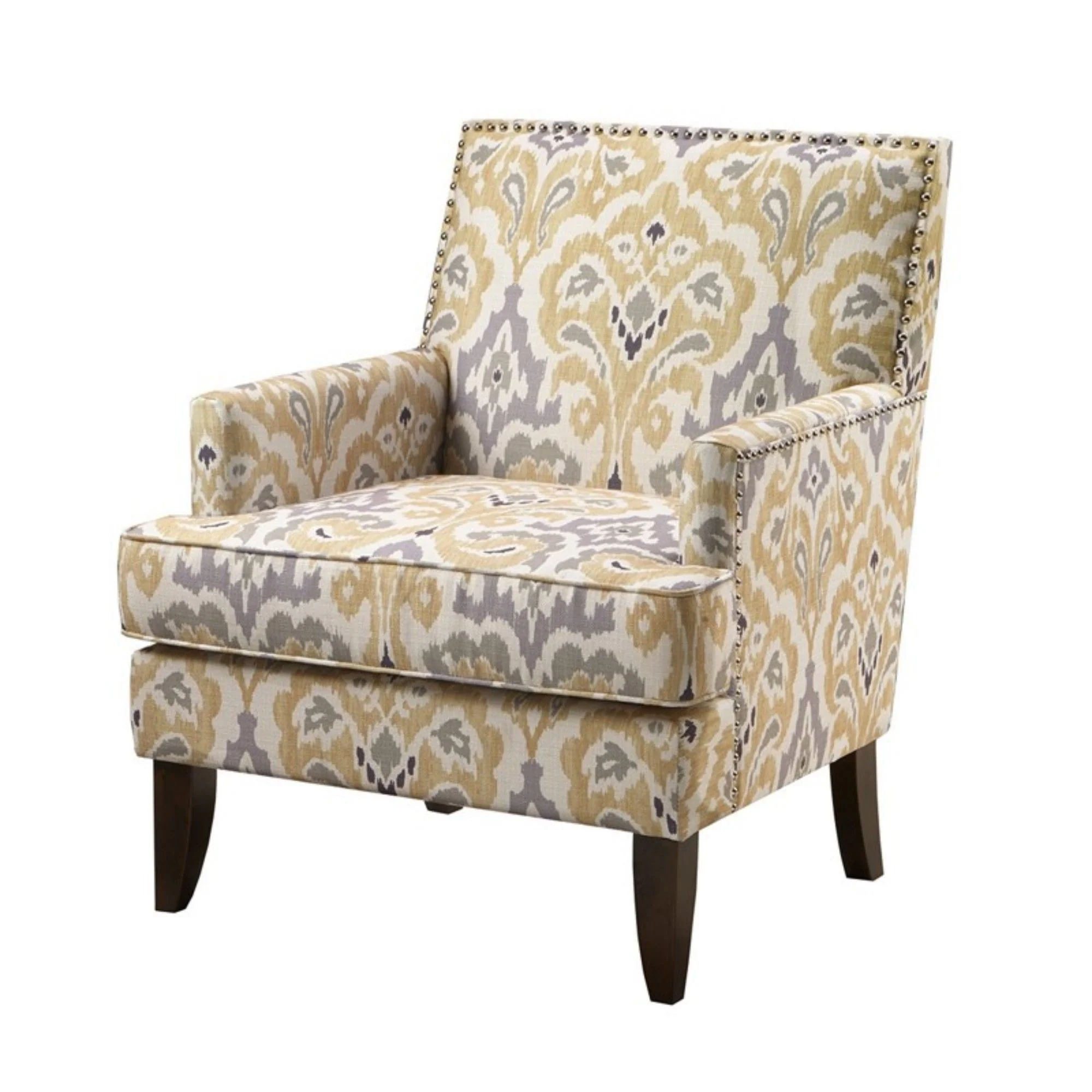 Colton - Track Arm Club Chair With Nailhead Trim - Image 6