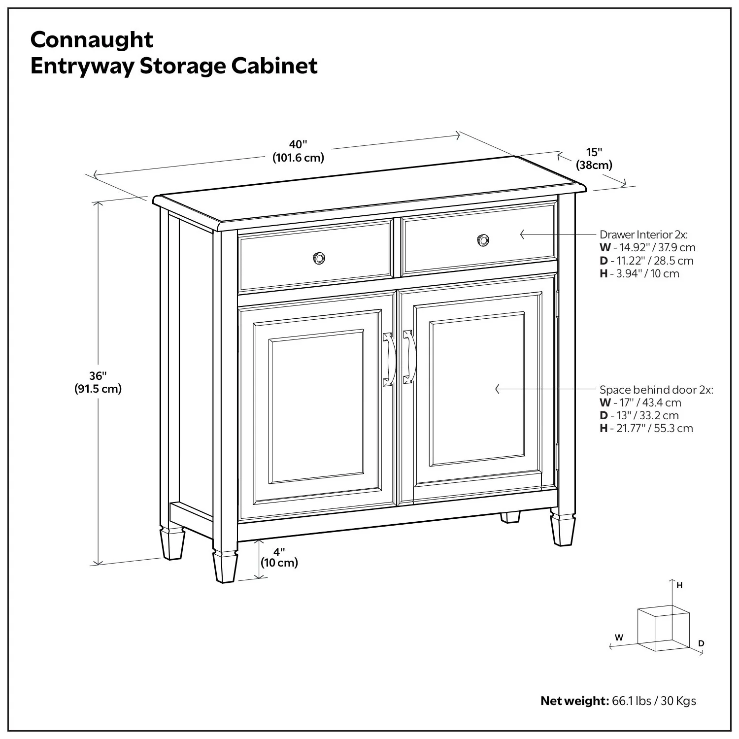 Connaught - Entryway Storage Cabinet - Image 11