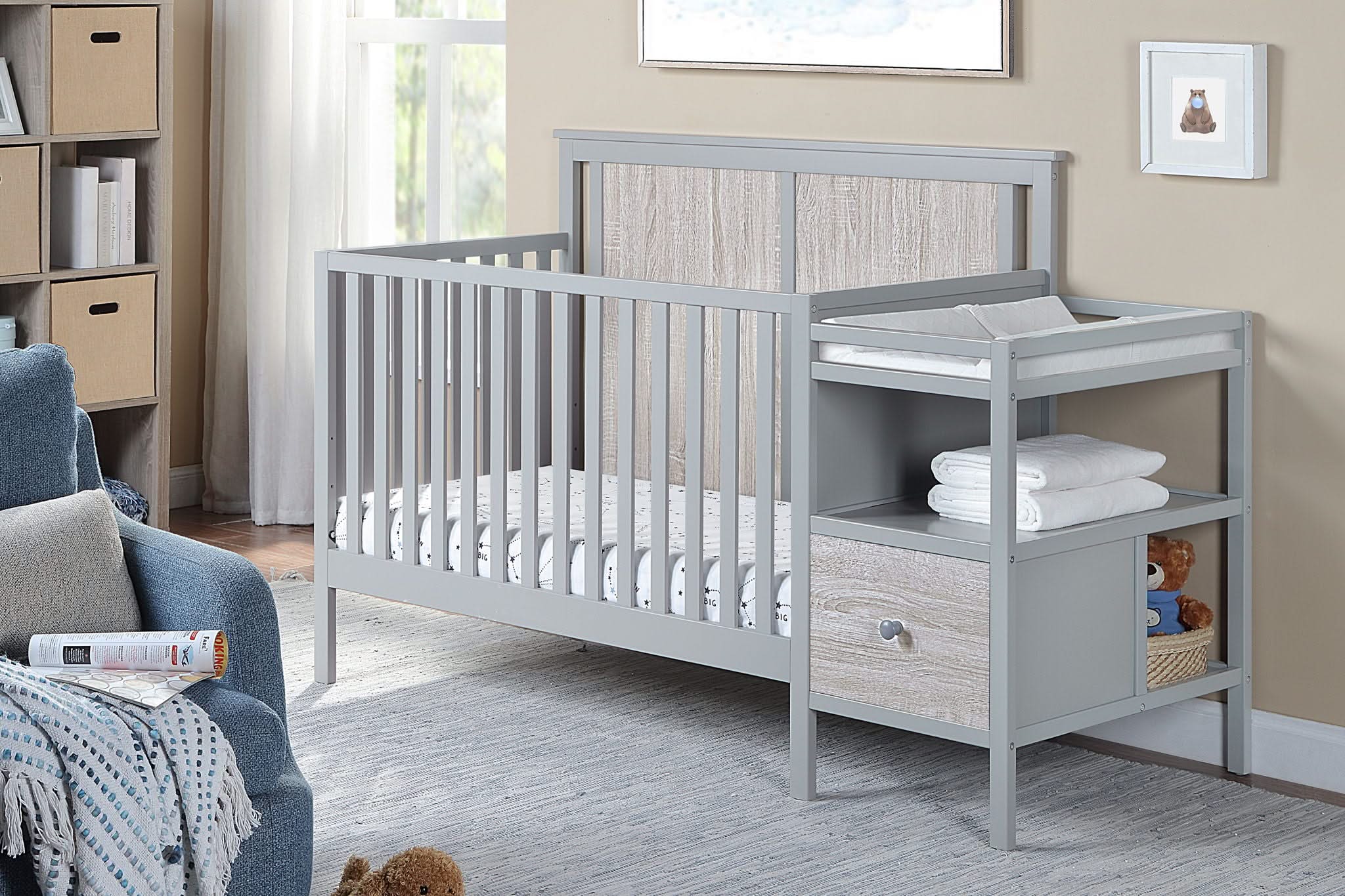 Connelly - 4-in-1 Crib and Changer Combo - Image 3