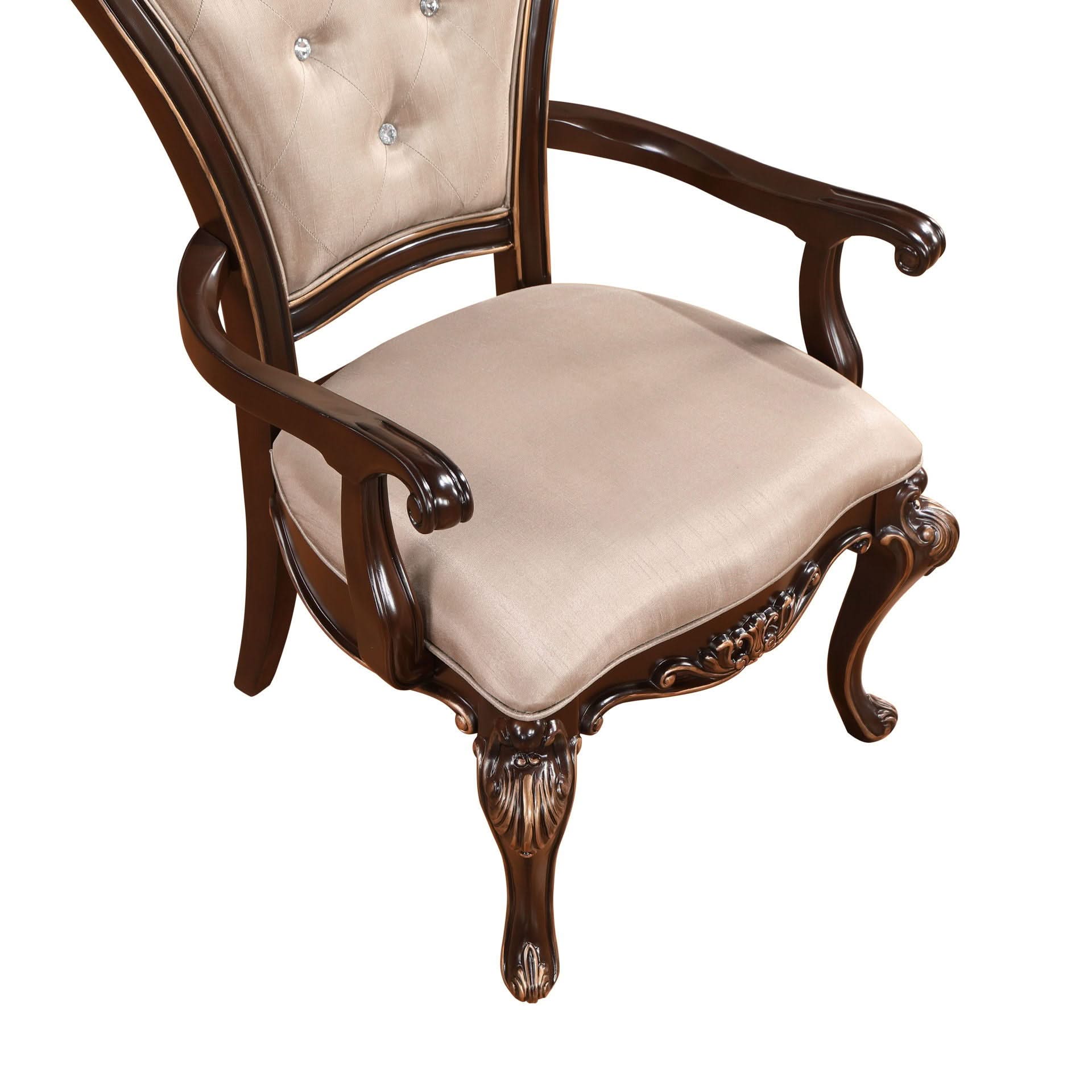 Constantine - Arm Chair (Set of 2) - Cherry - Image 2
