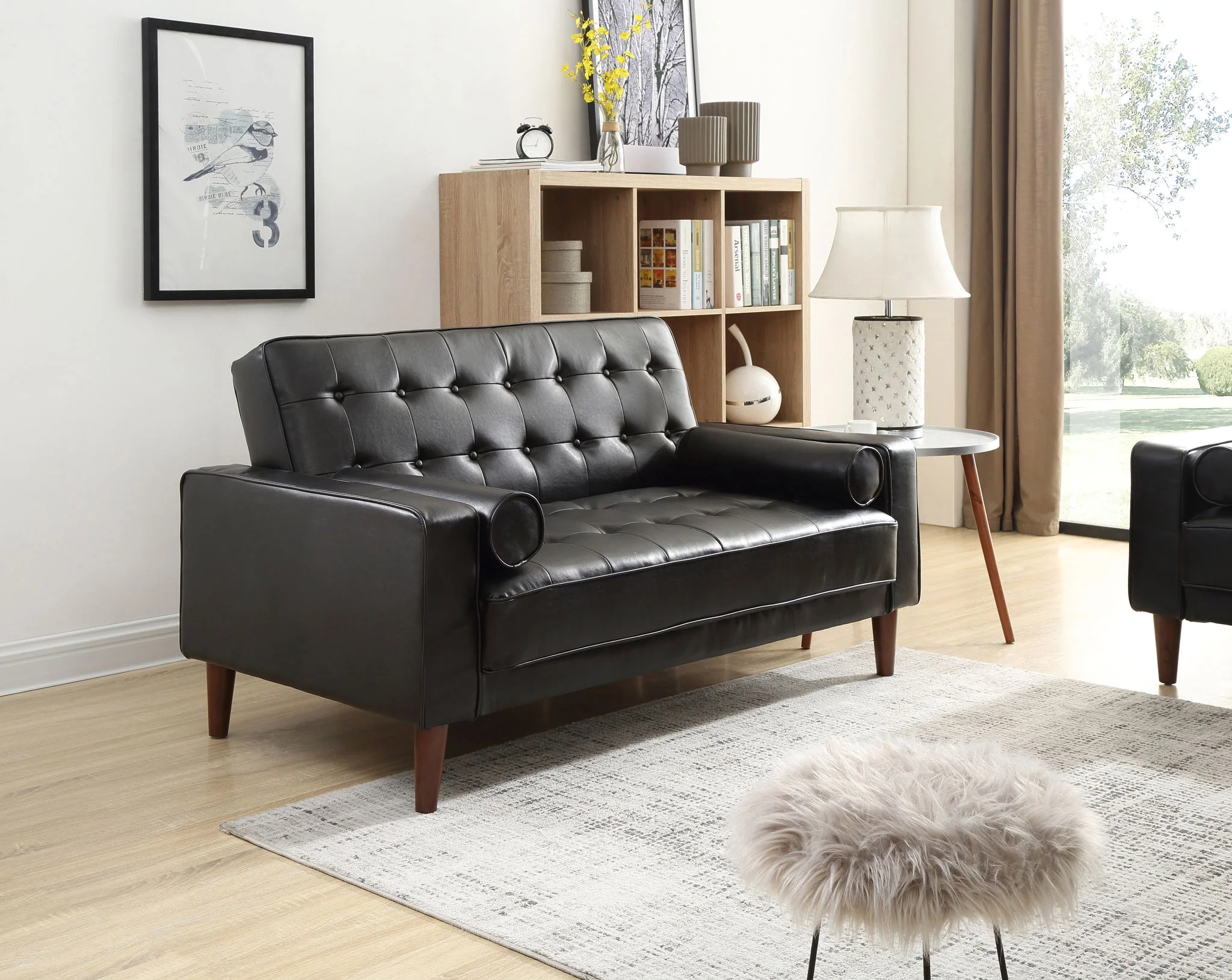 Contemporary Loveseat For Two - Image 4