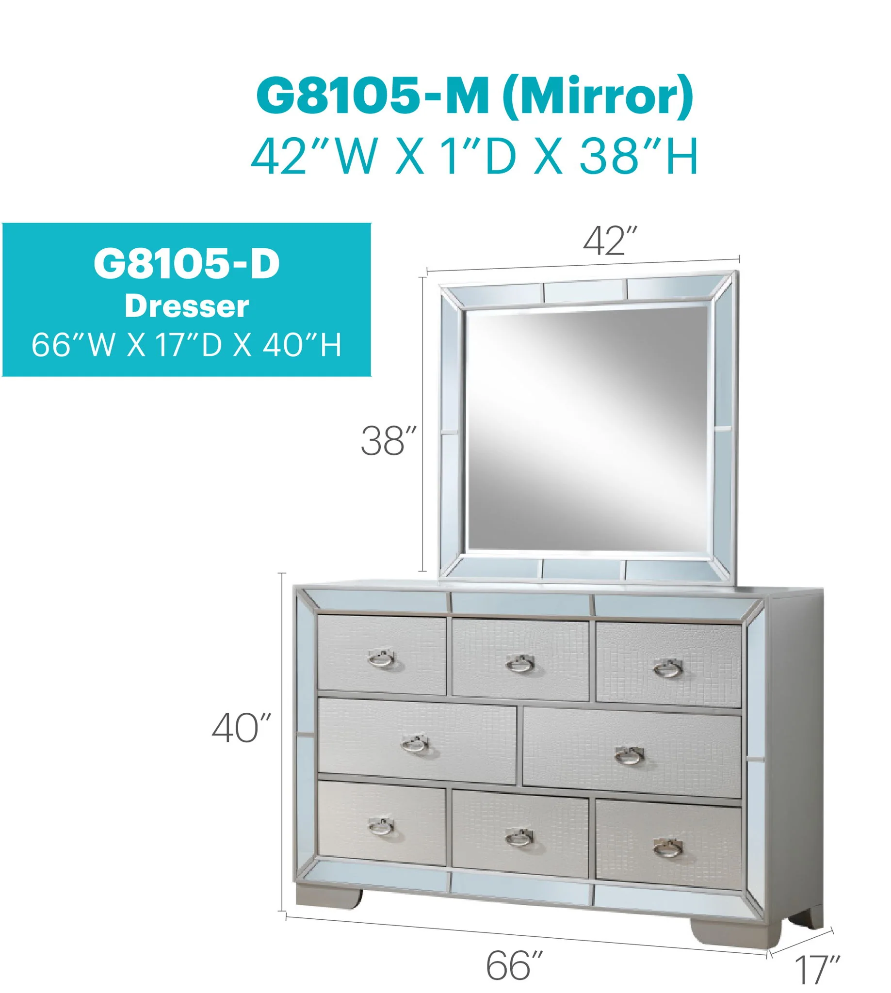 Contemporary Storage Dresser - Image 3