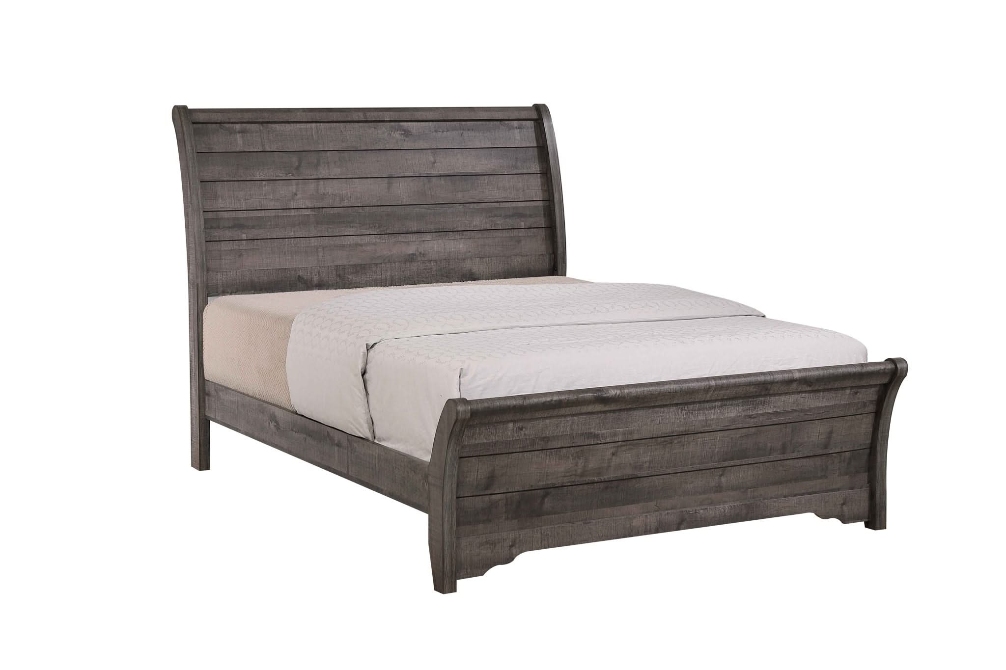 Coralee - King 4 Piece Bedroom Set - Dark Gray - Image 2