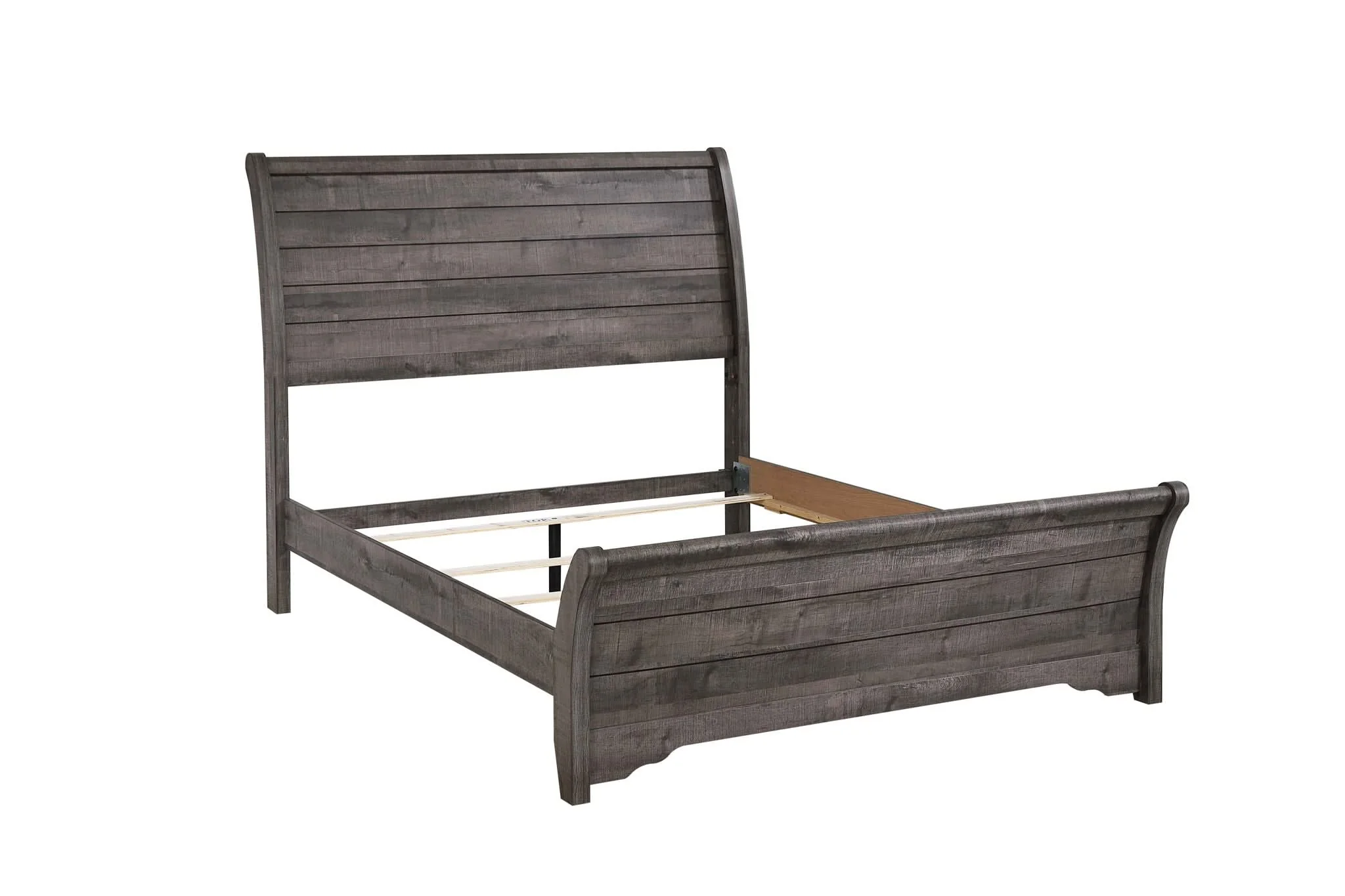 Coralee - Panel King Bed - Dark Gray - Image 2