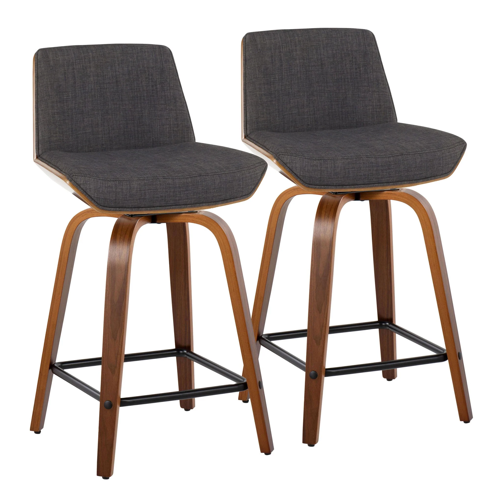 Corazza - Mid Century Modern Counter Stool - Image 2