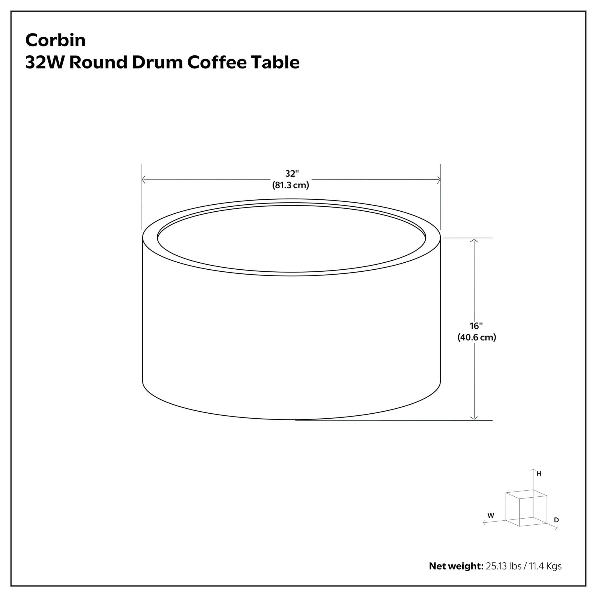 Corbin - Coffee Table - Antique Gold - Image 4