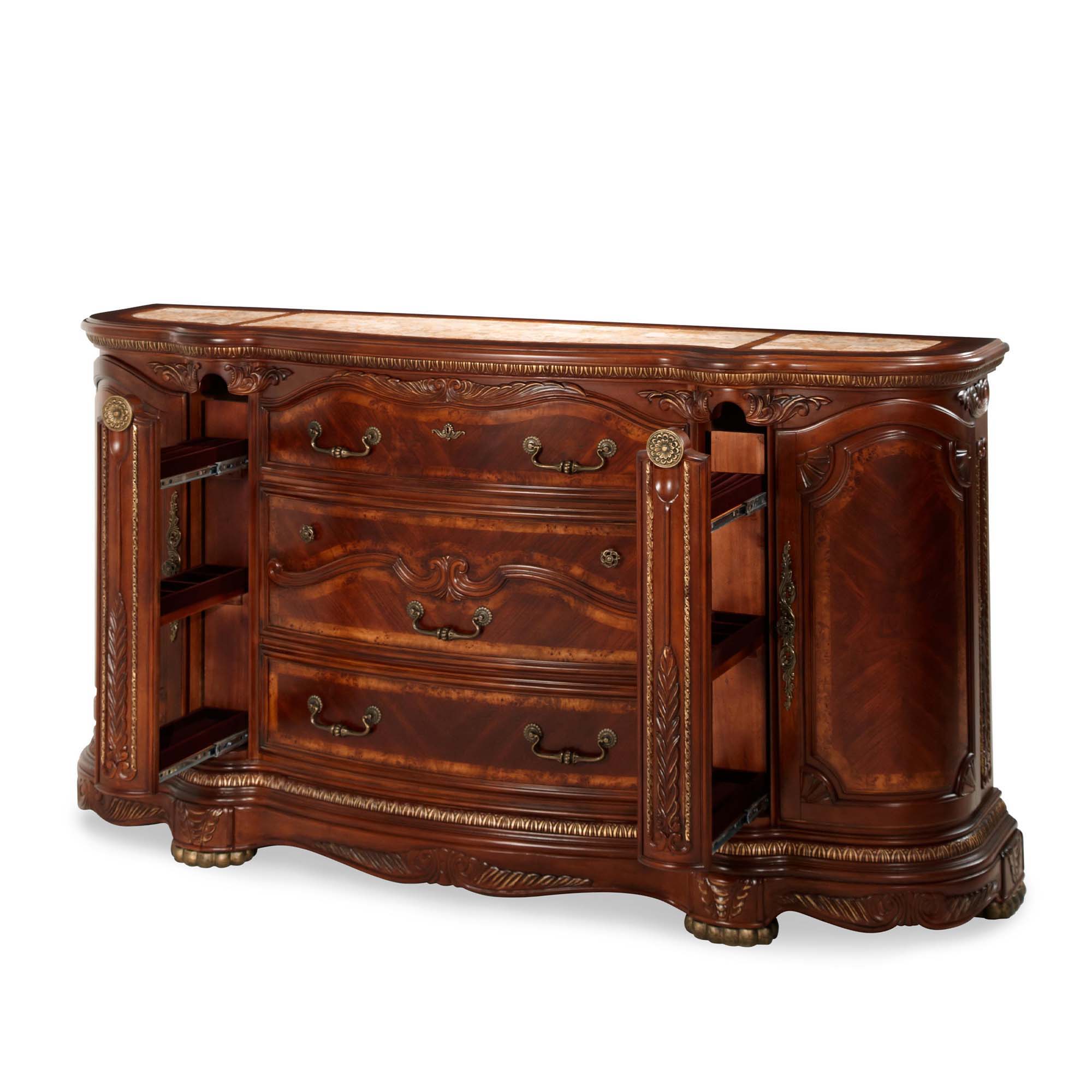 Cortina - Dresser - Honey Walnut - Image 2