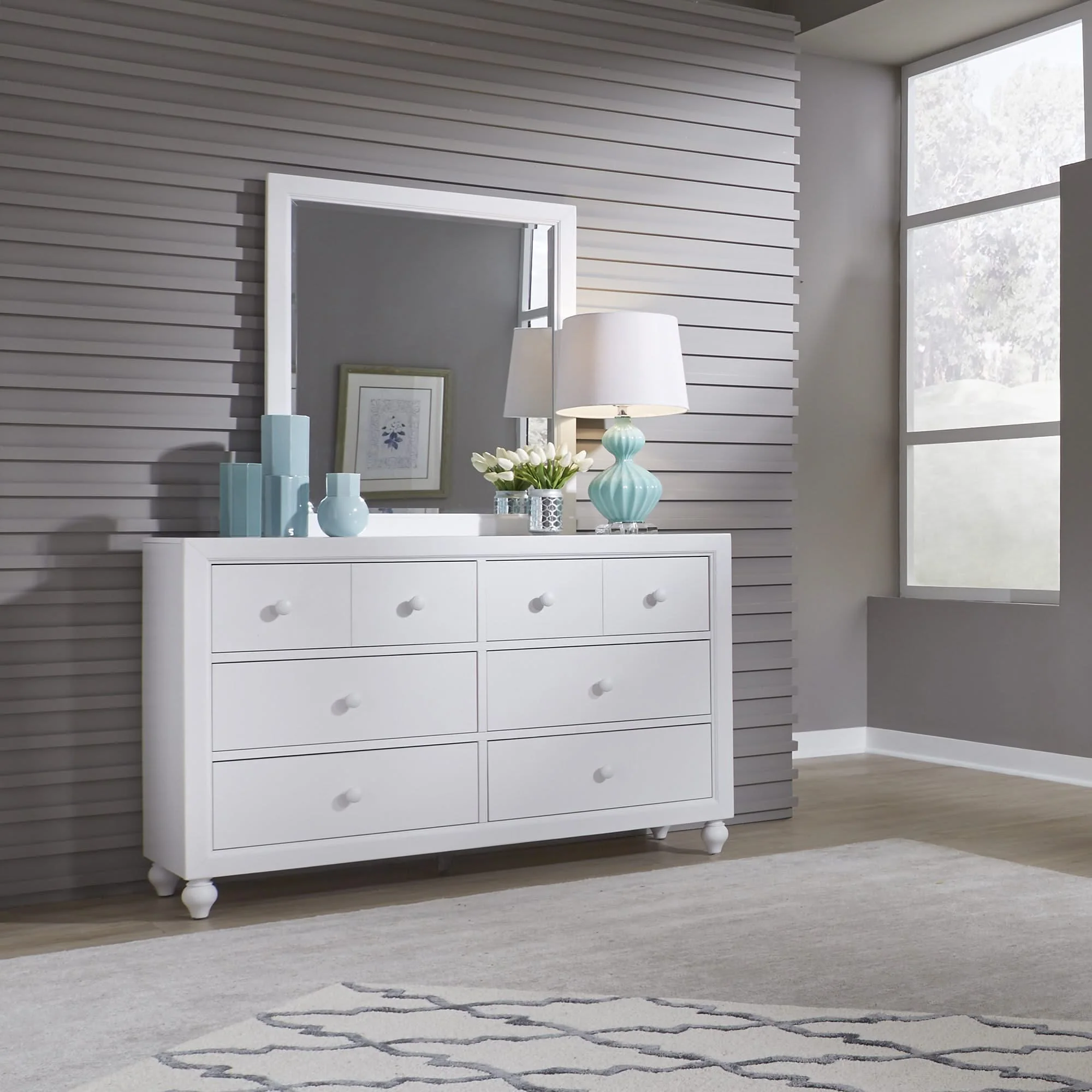 Cottage View - Dresser & Mirror - Image 7