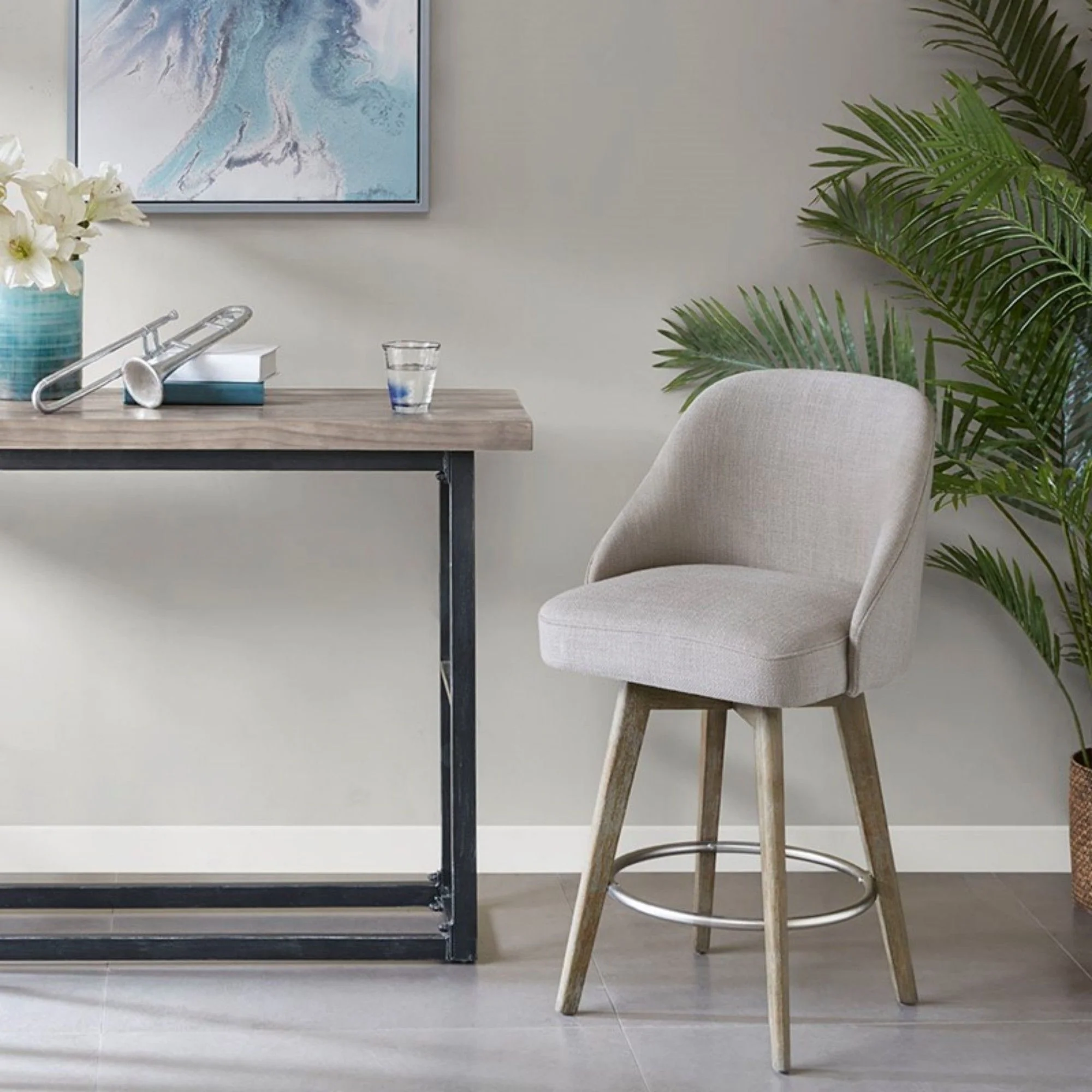 Counter Stool With Swivel Seat - Image 8