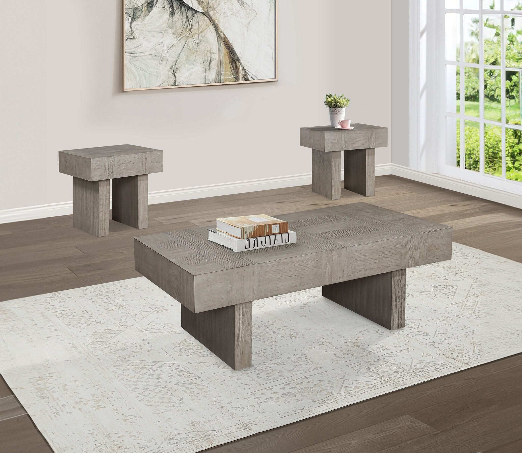 Crawley - Coffee Table - Light Brown - Image 2