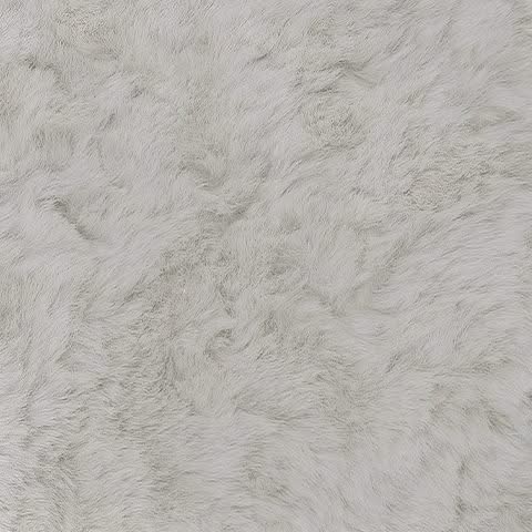 Cuddle Plush - Oversized Accent Ottoman - Arctic - Image 4