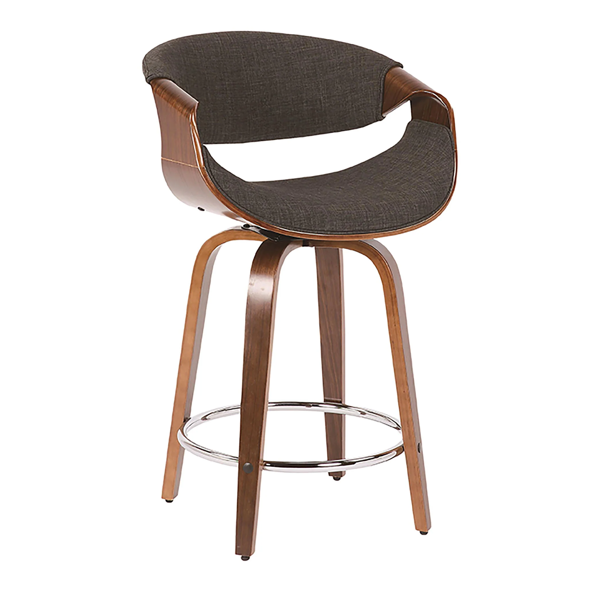 Curvini - Mid Century Modern Counter Stool (Set of 2) - Image 15