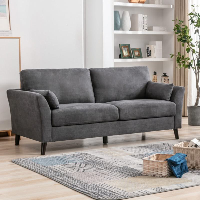 Damian - Woven Fabric Sofa - Image 2