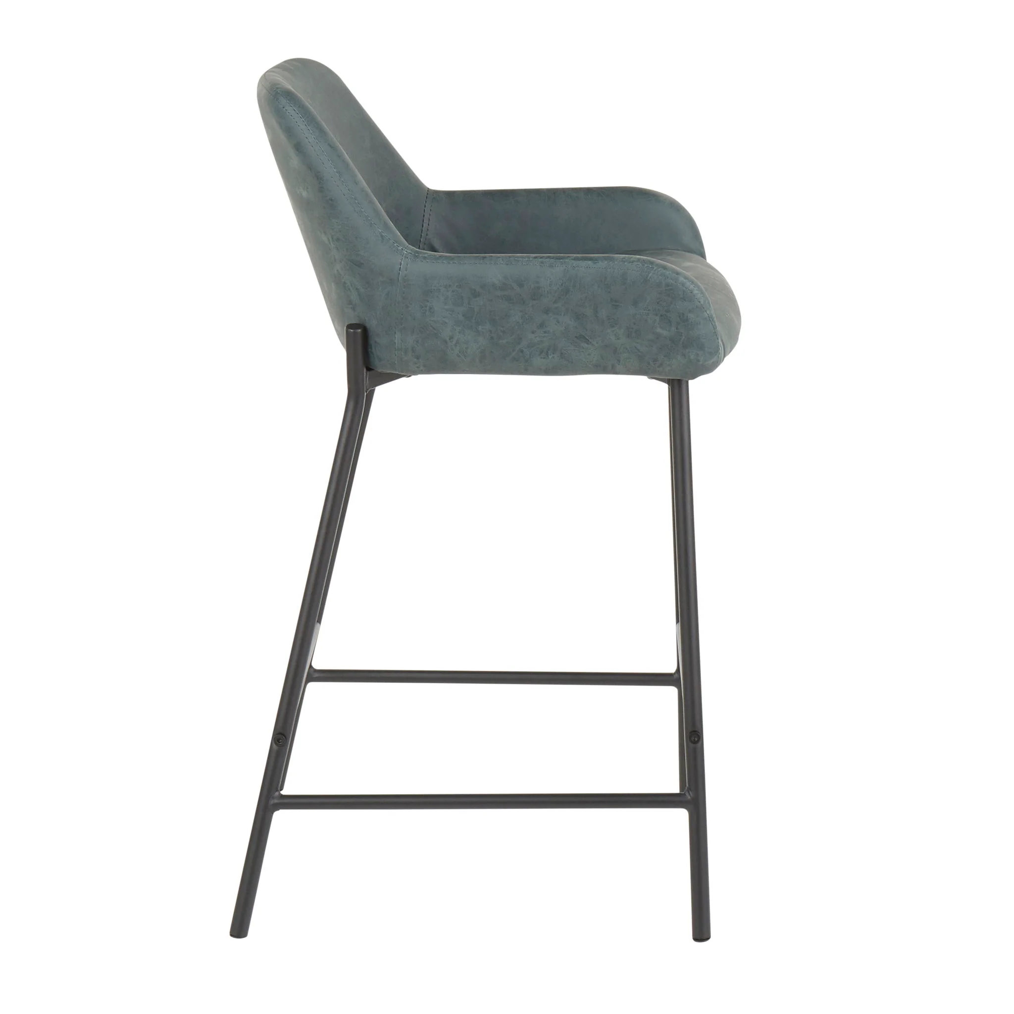 Daniella - Industrial Fixed Height Counter Stool (Set of 2) - Image 17