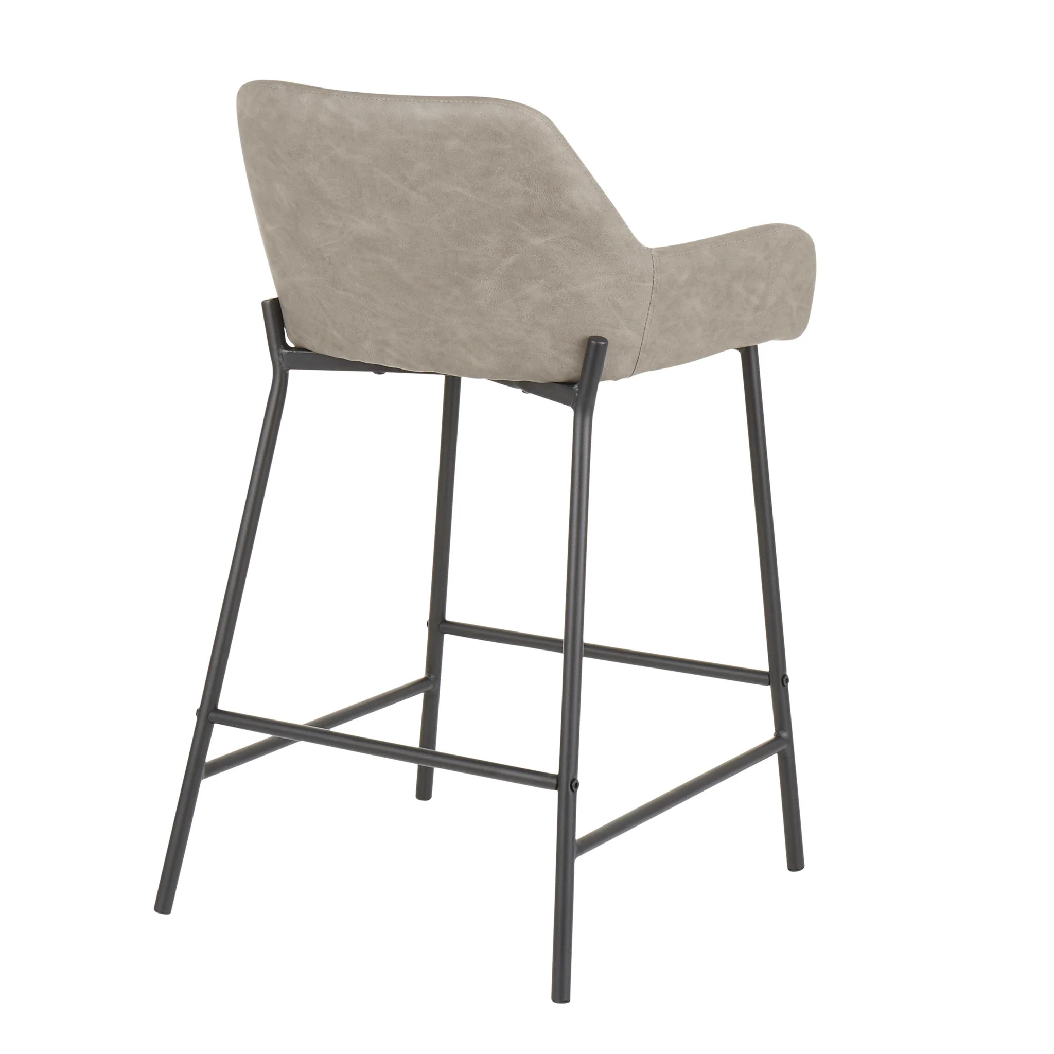 Daniella - Industrial Fixed Height Counter Stool (Set of 2) - Image 19