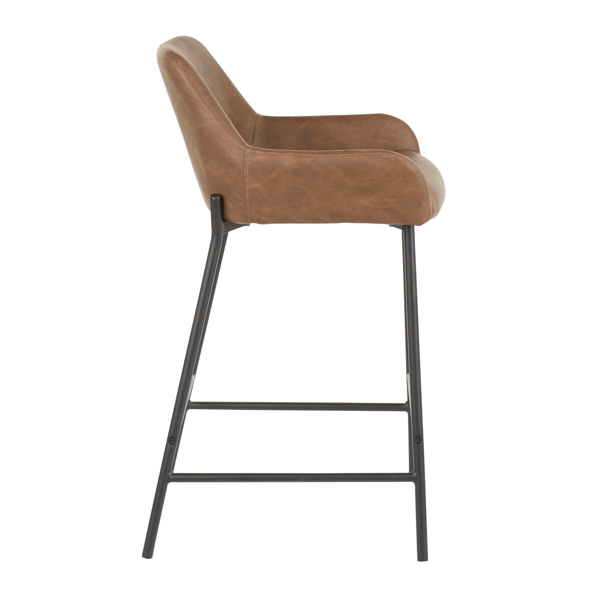 Daniella - Industrial Fixed Height Counter Stool (Set of 2) - Image 24