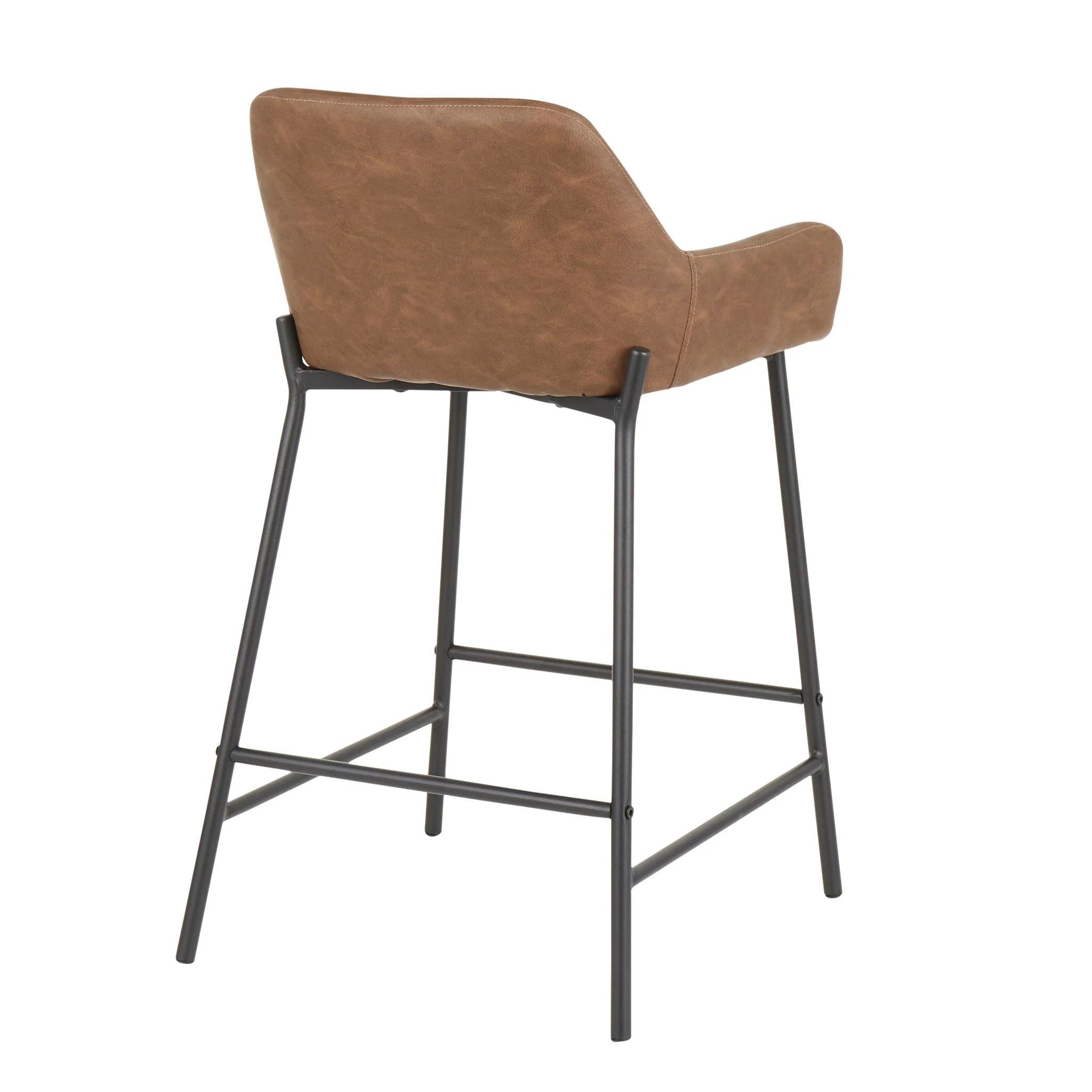 Daniella - Industrial Fixed Height Counter Stool (Set of 2) - Image 8
