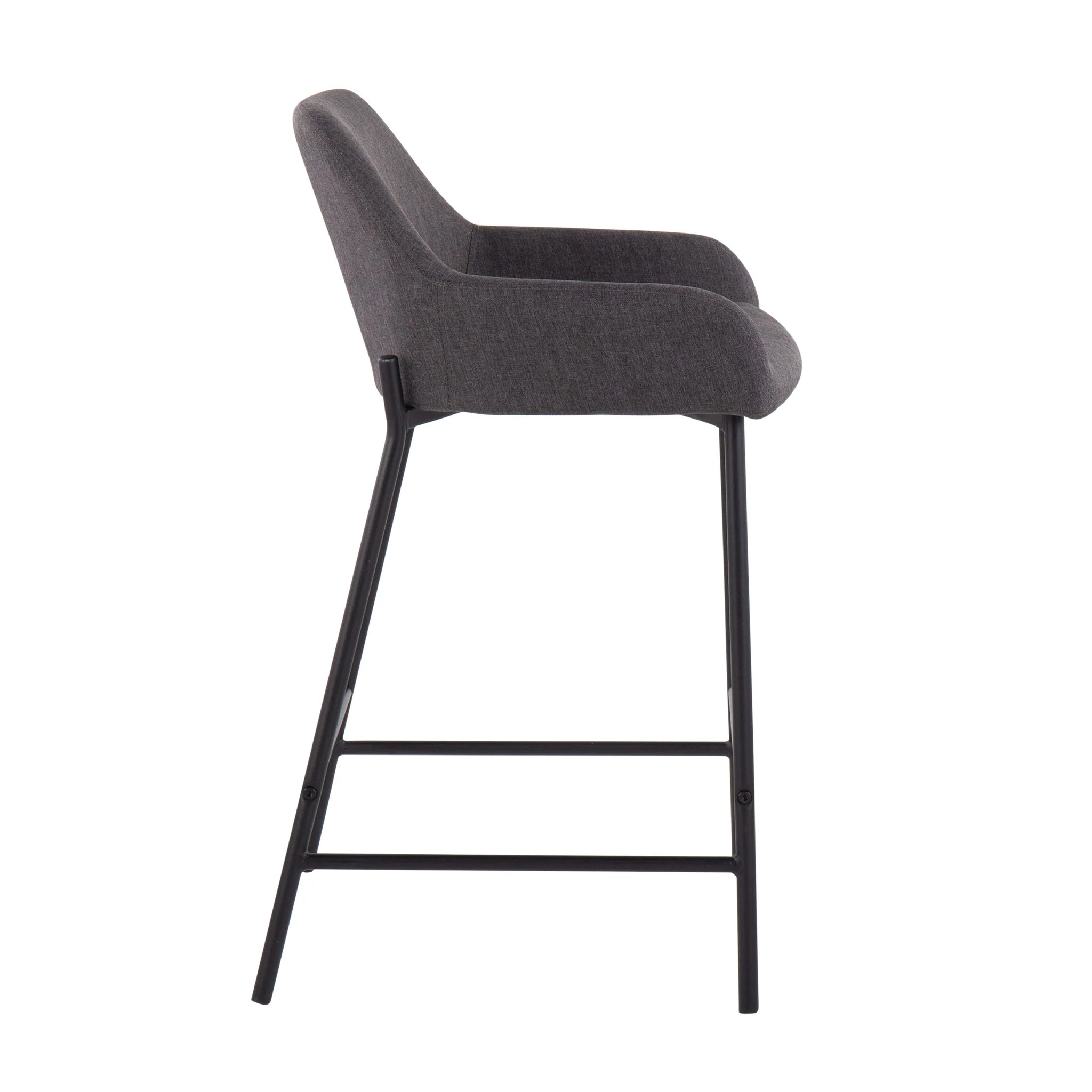 Daniella - Industrial Fixed Height Counter Stool (Set of 2) - Image 9