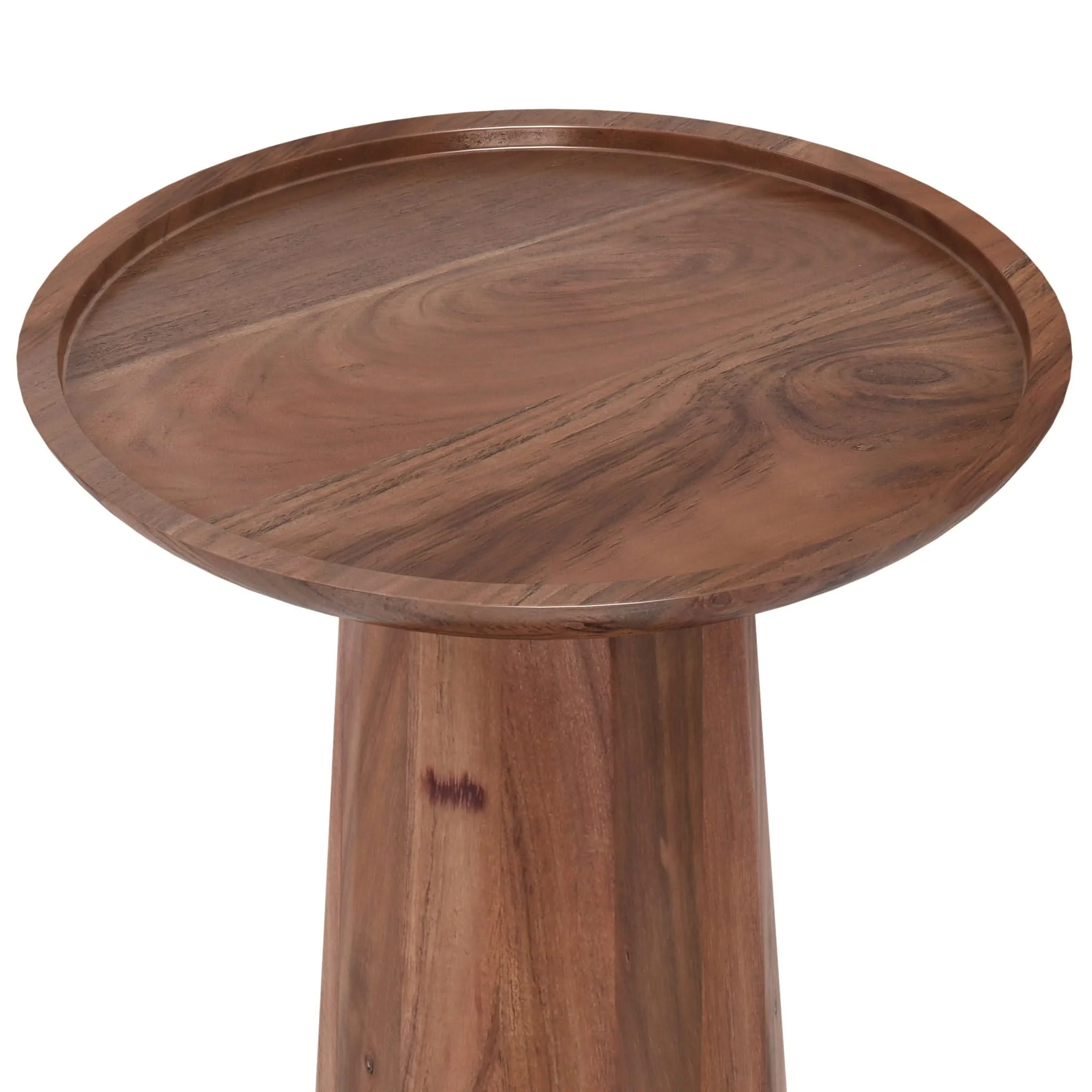 Dayton - Handcrafted Wooden Accent Table - Image 11
