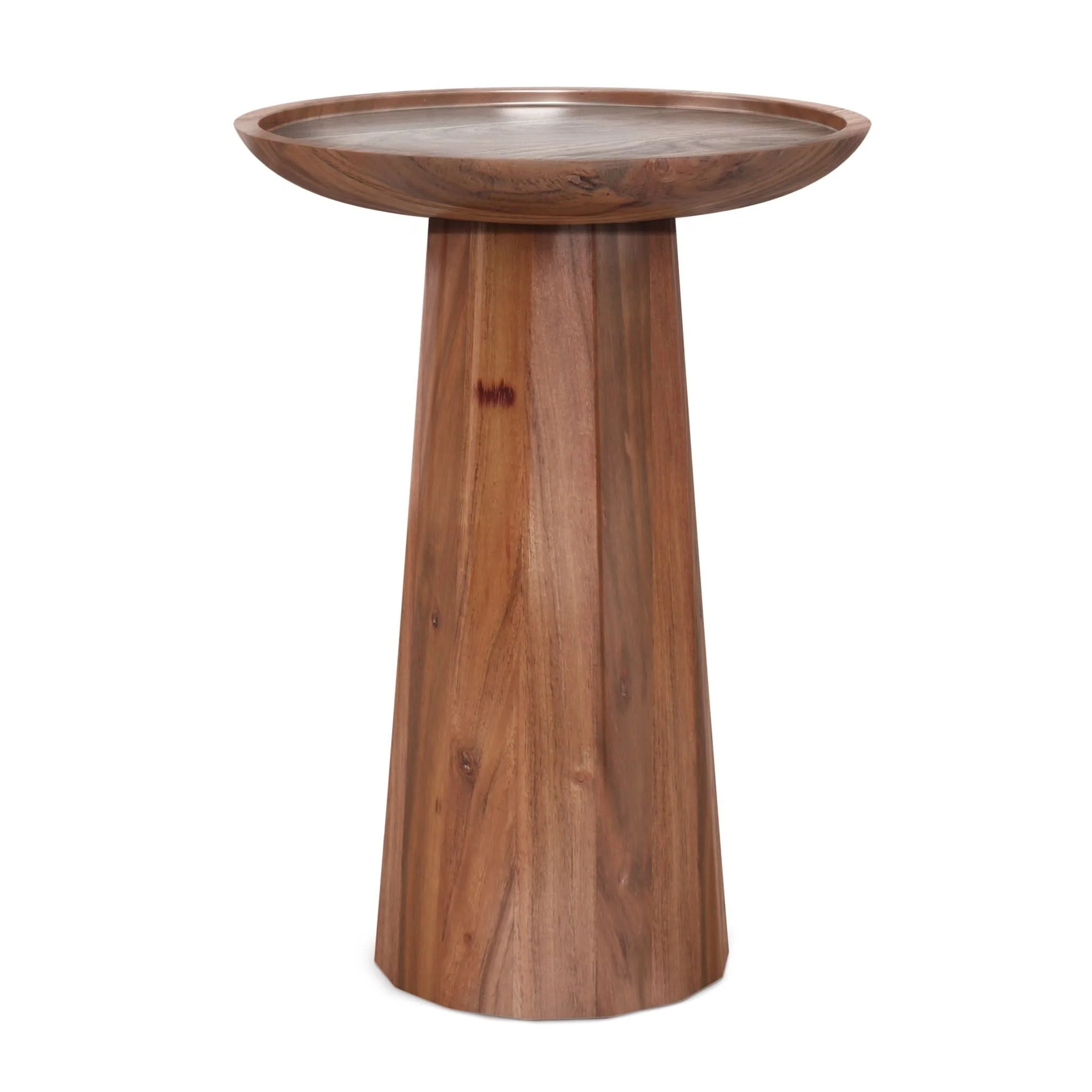 Dayton - Handcrafted Wooden Accent Table - Image 4