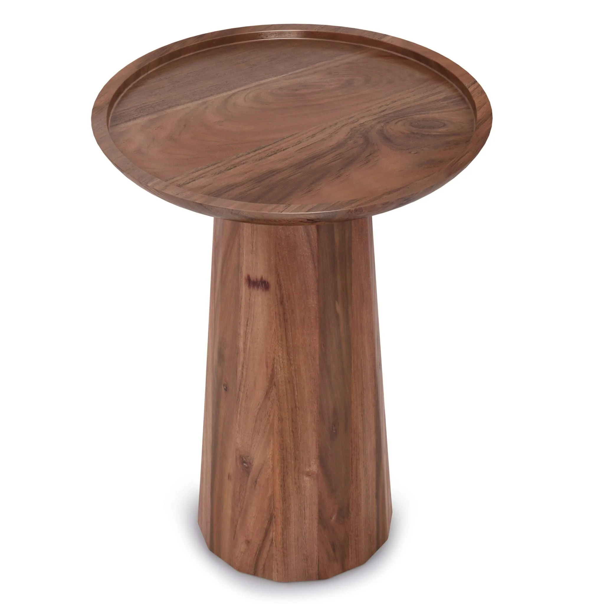 Dayton - Handcrafted Wooden Accent Table - Image 6