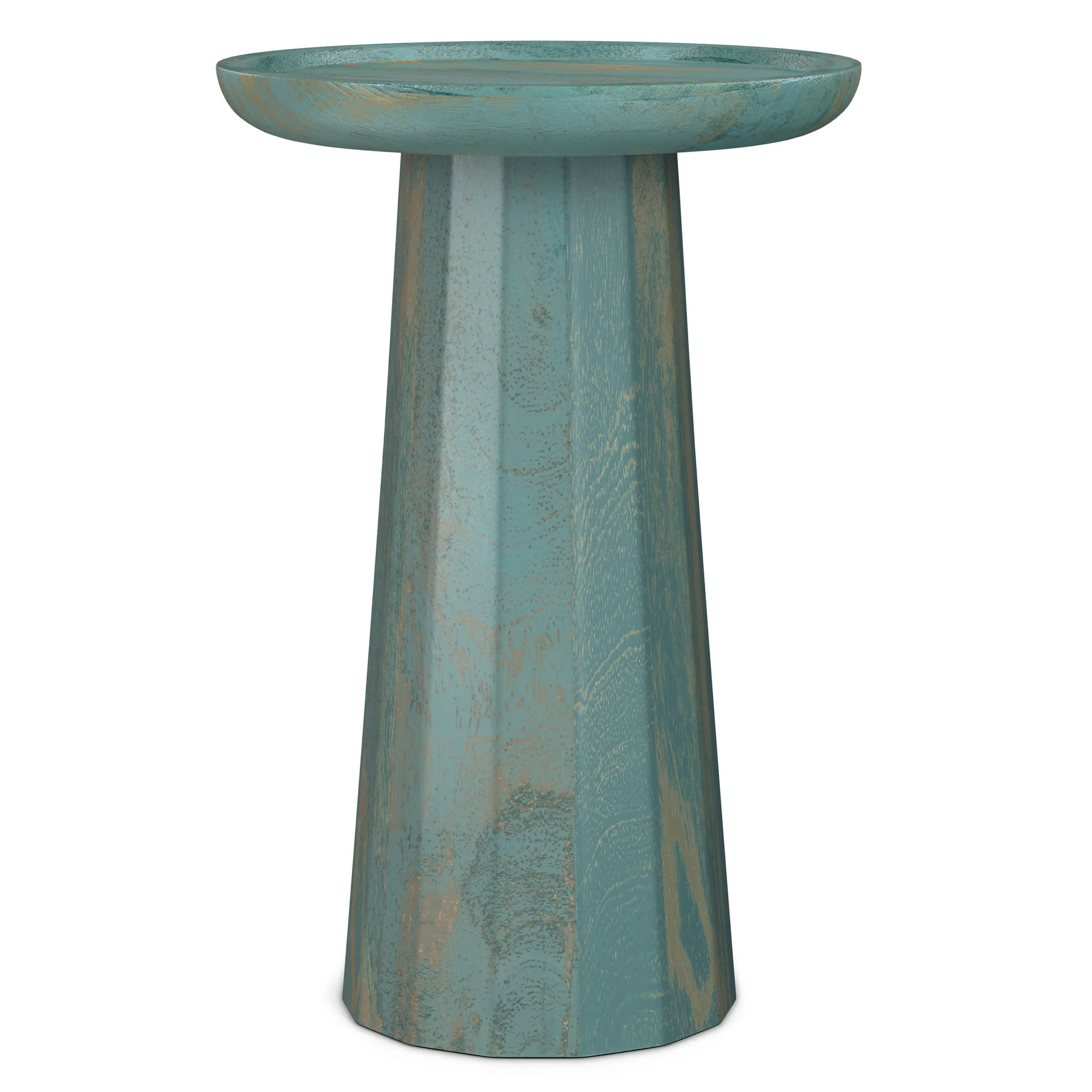 Dayton - Handcrafted Wooden Accent Table - Image 9