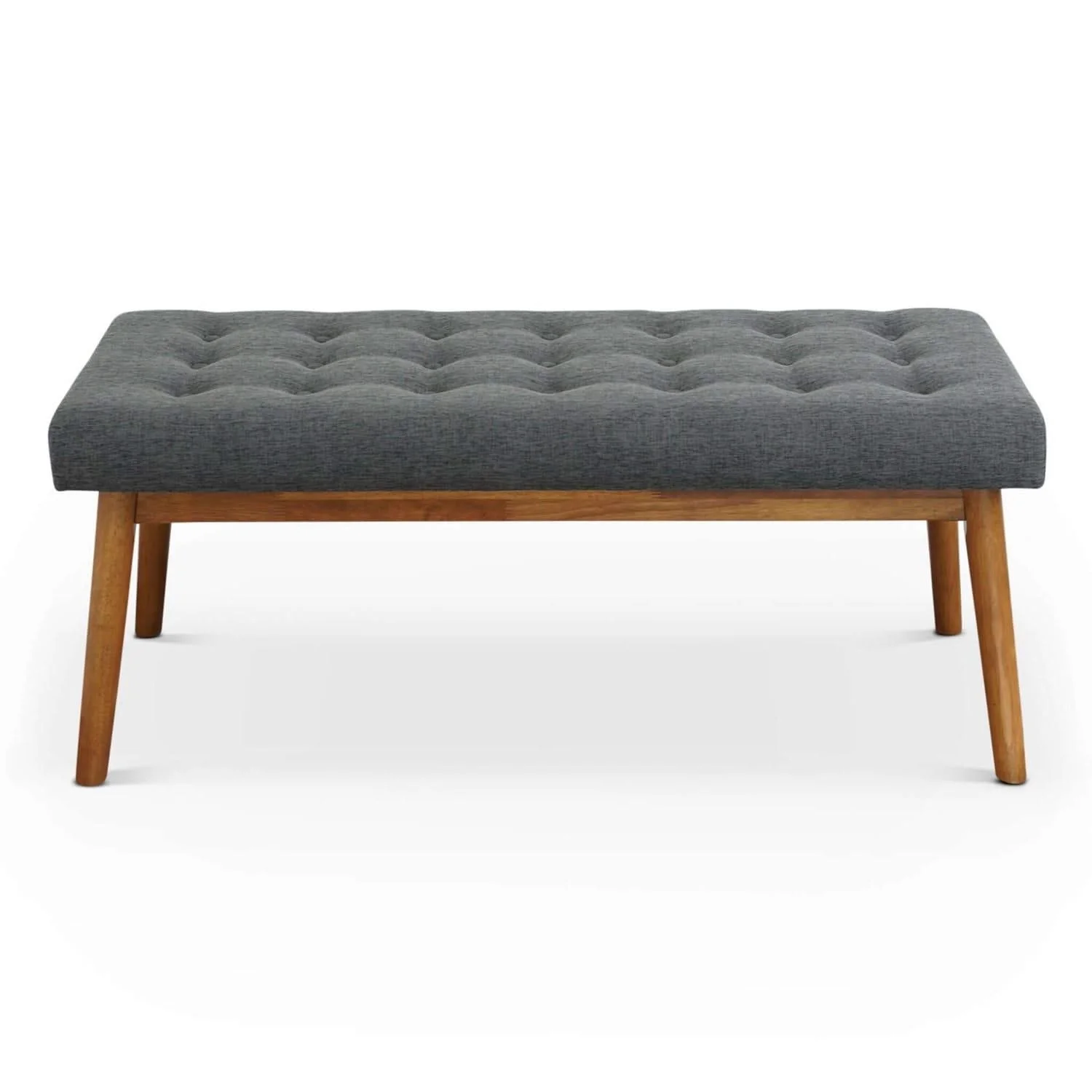 Delilah - Modern Bench - Gray - Image 4