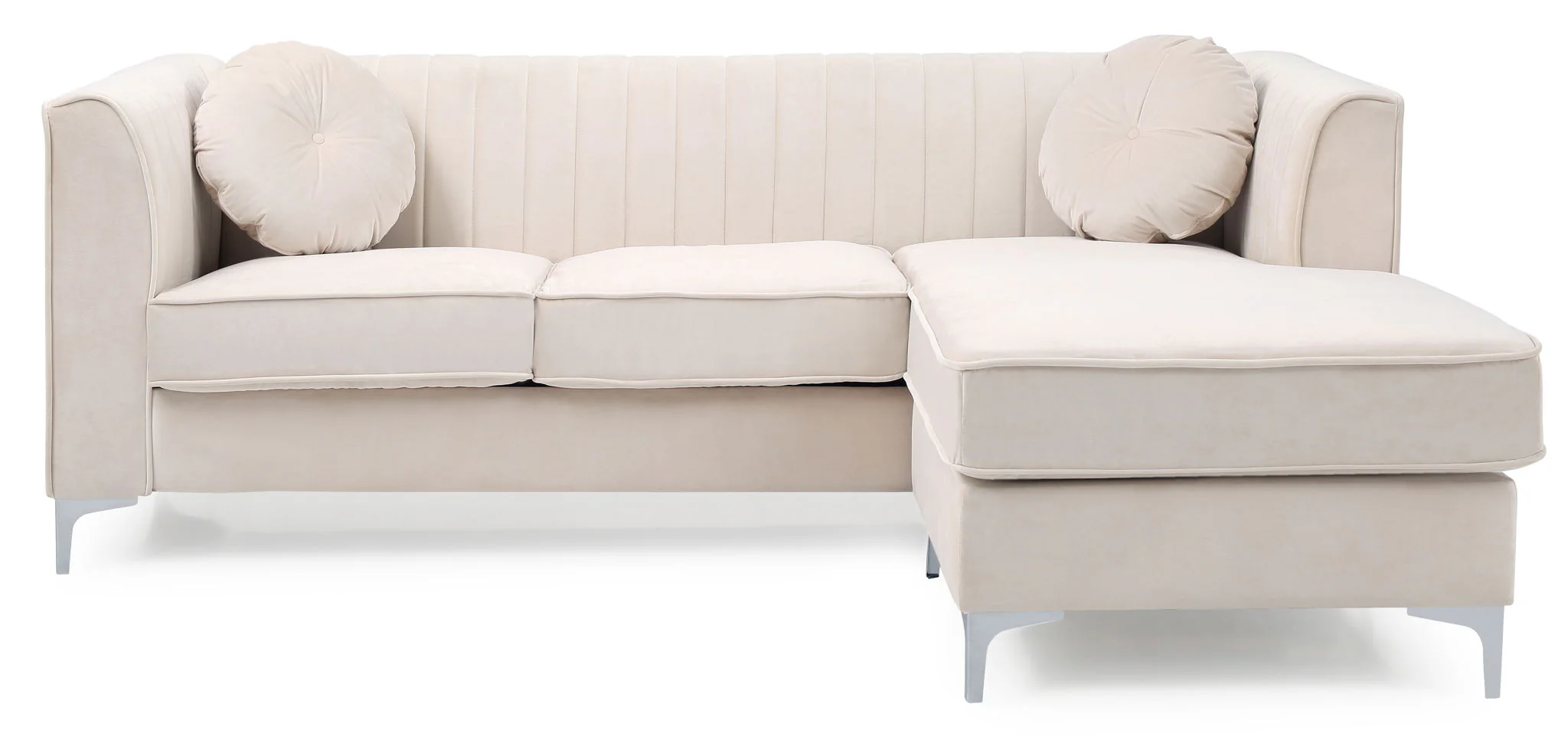 Delray - Micro Suede Sofa Chaise - Image 14