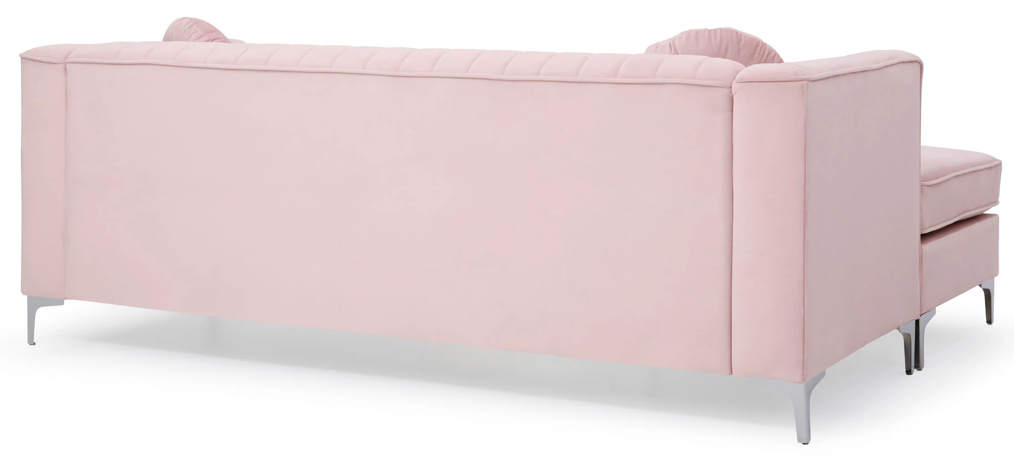 Delray - Micro Suede Sofa Chaise - Image 17
