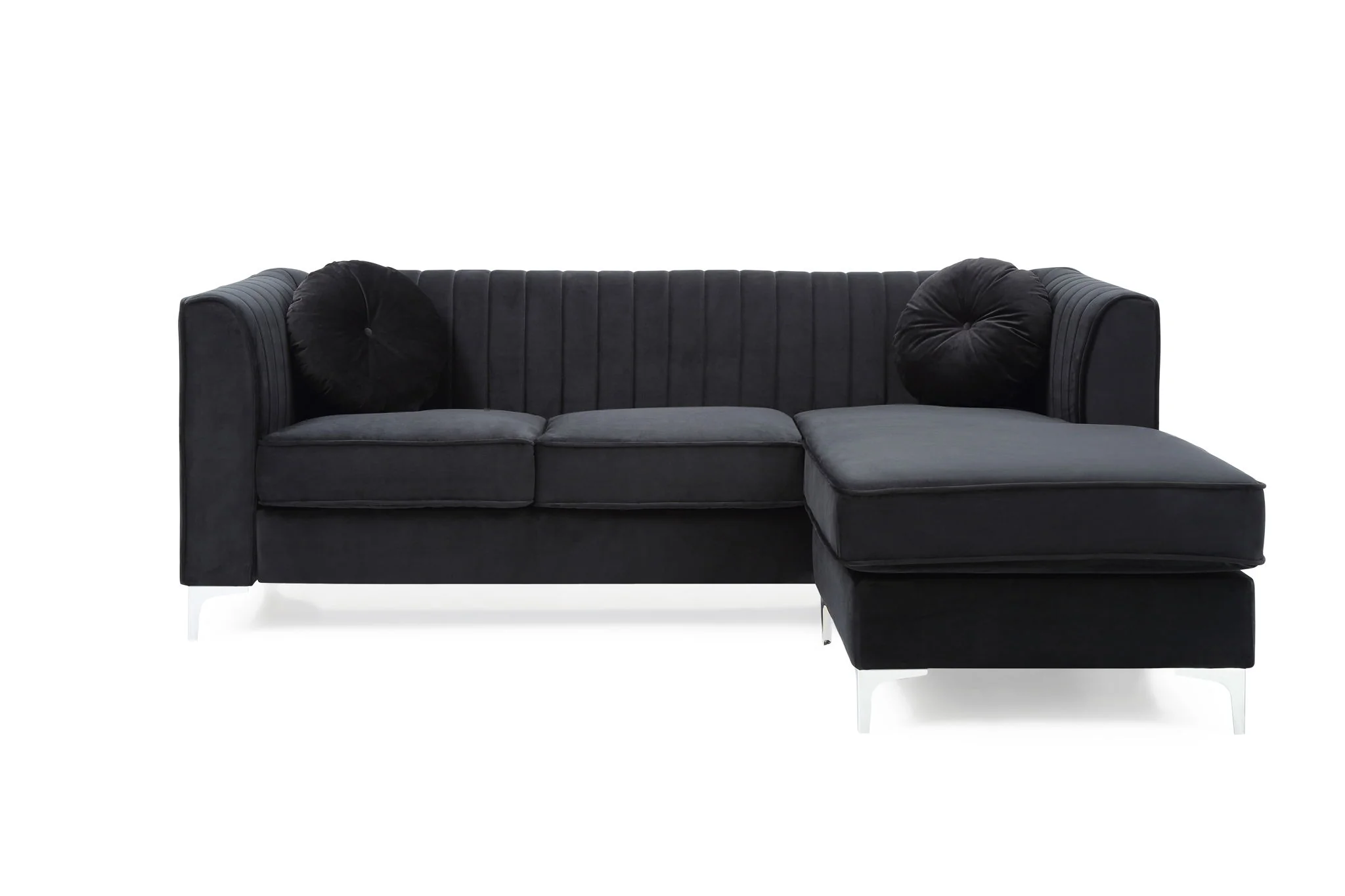 Delray - Micro Suede Sofa Chaise - Image 20