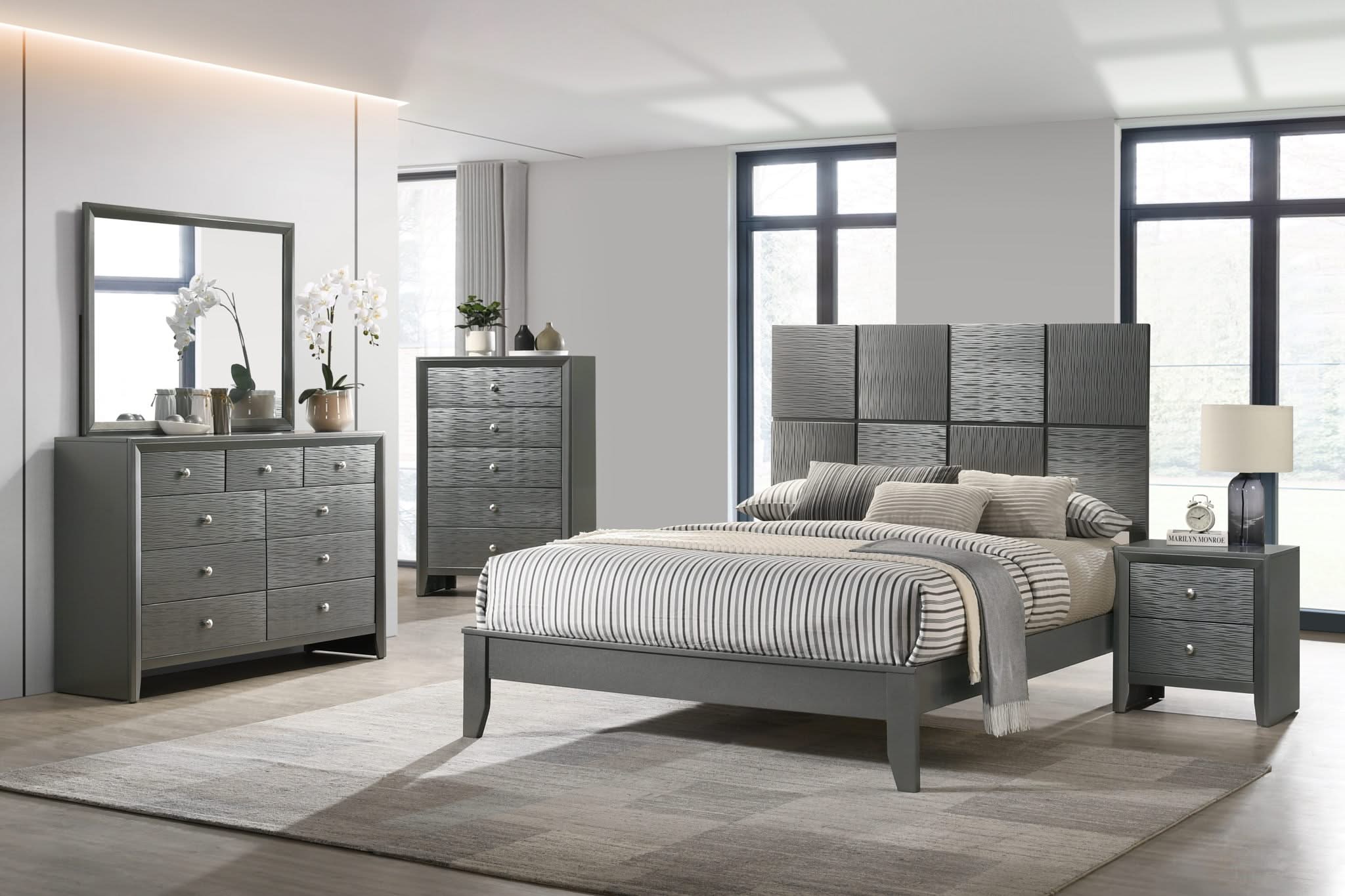 Denker - Dresser - Gun Metal - Image 2