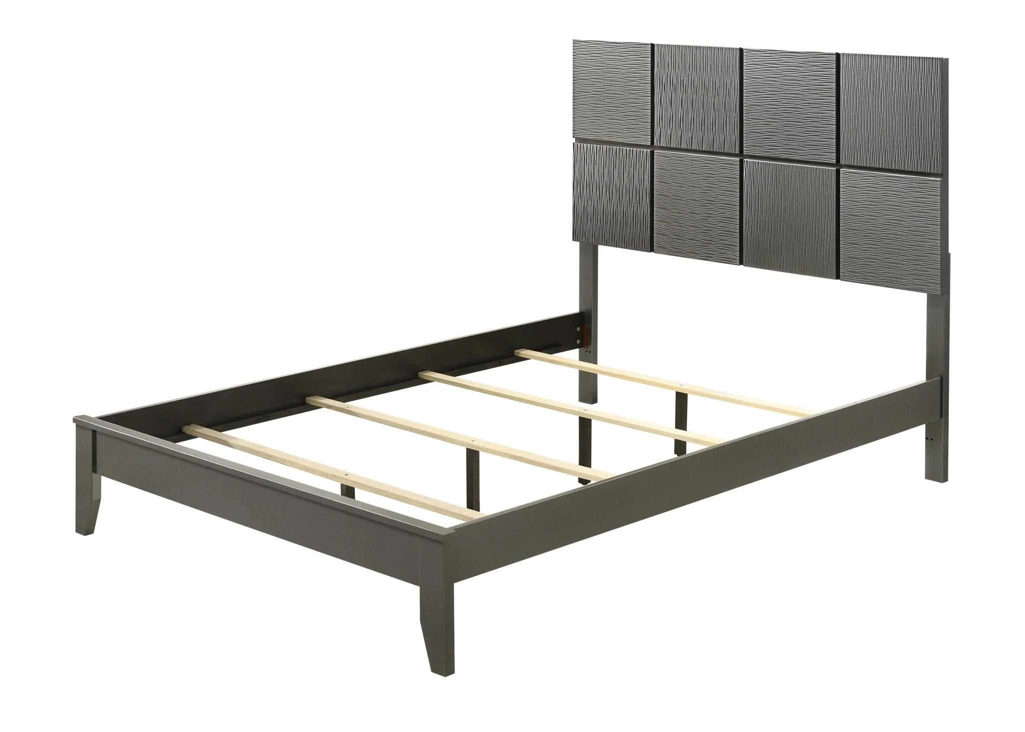 Denker - Queen Bed - Gun Metal - Image 4