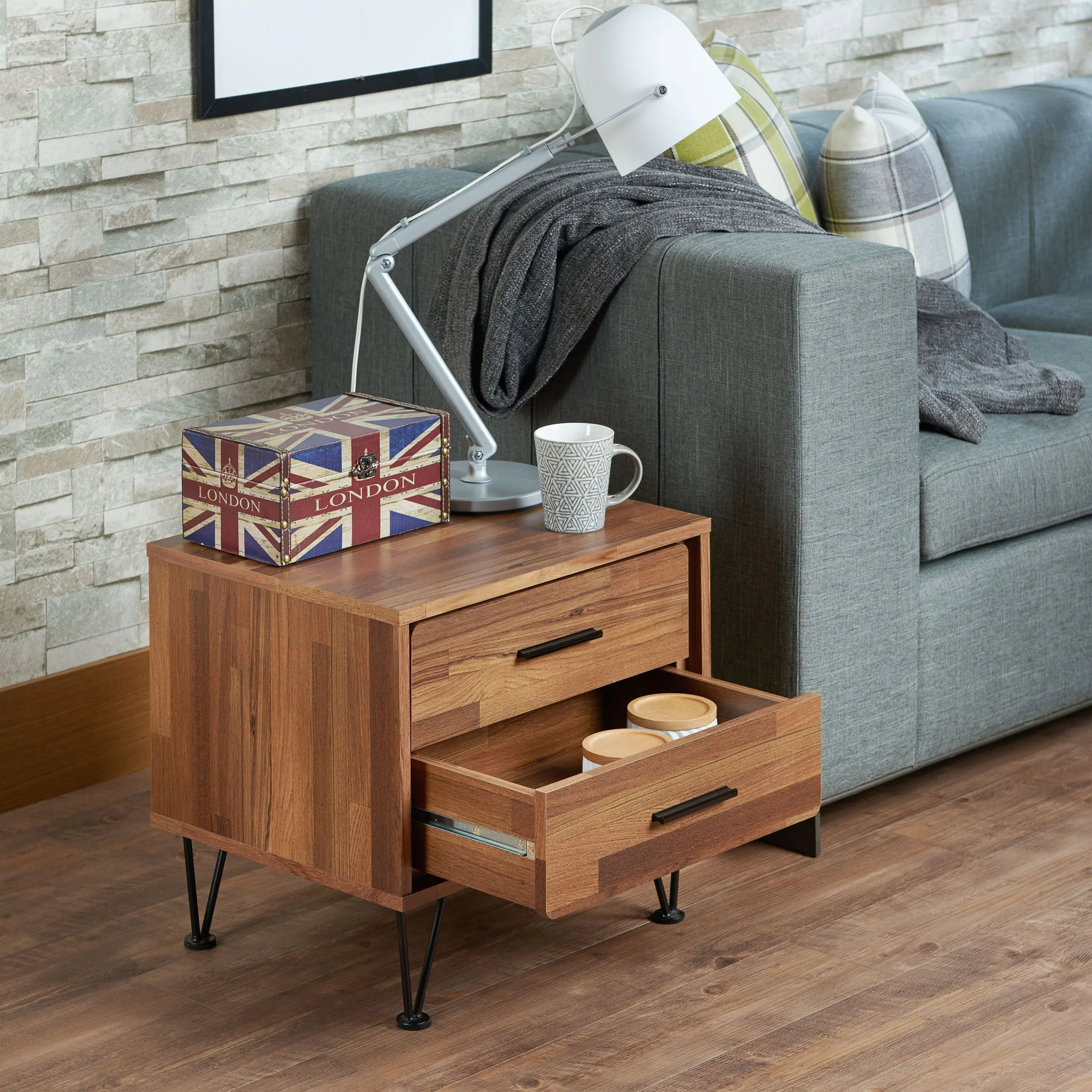 Deoss - Accent Table - Walnut - Image 3