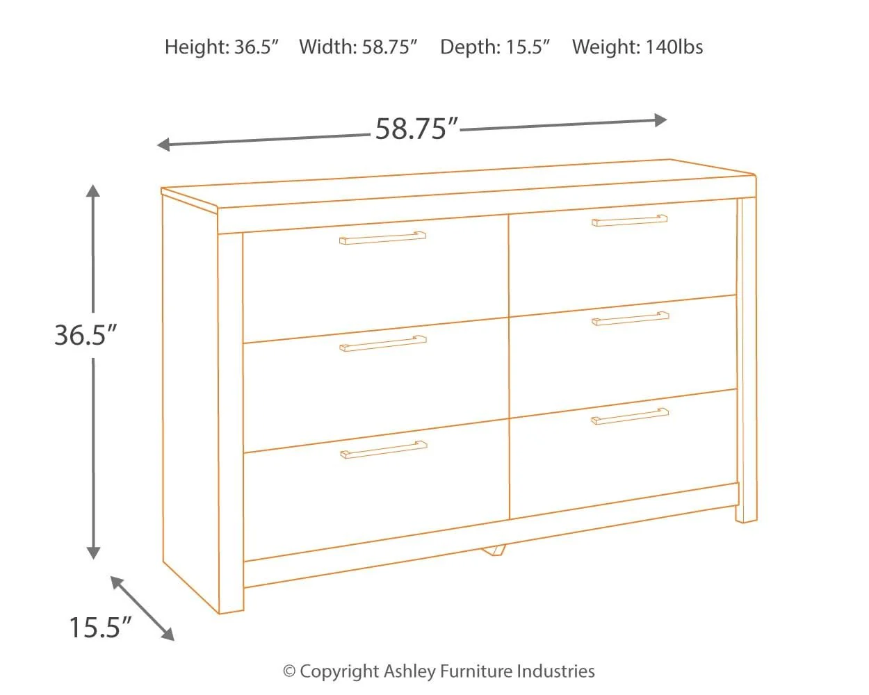 Derekson - Dresser - Image 4
