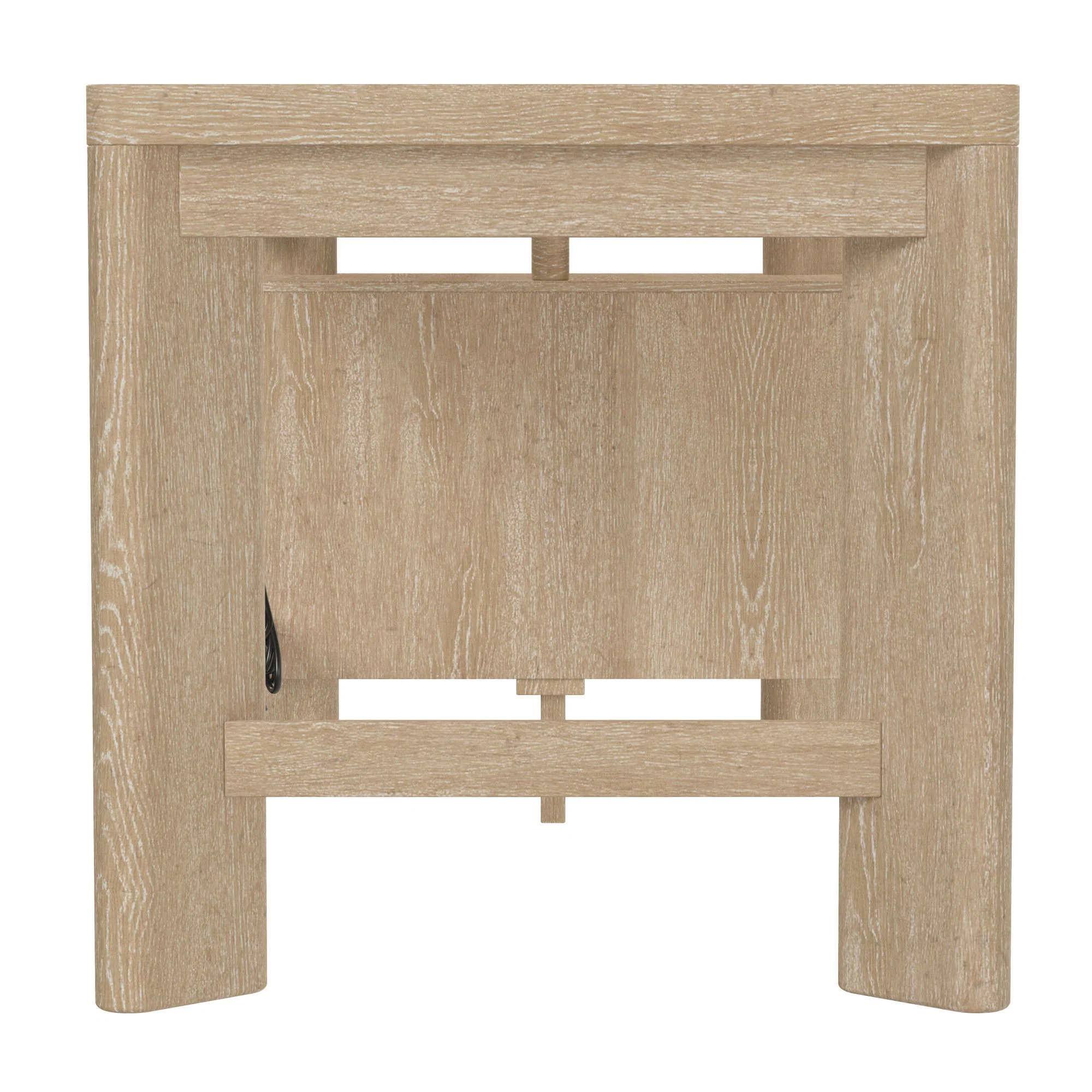 Desk - Tan - Wood - Image 4