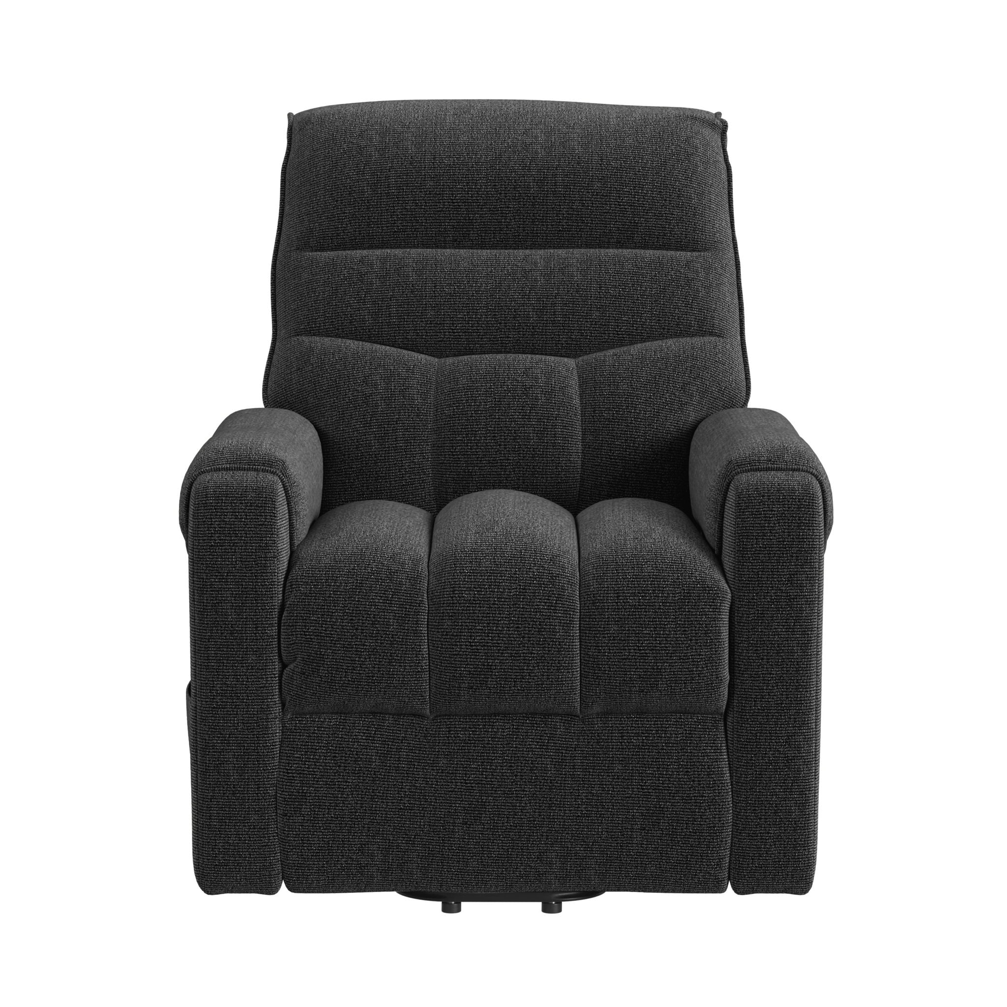 Desoto - Power Lift Chair - Sahara Black - Image 3