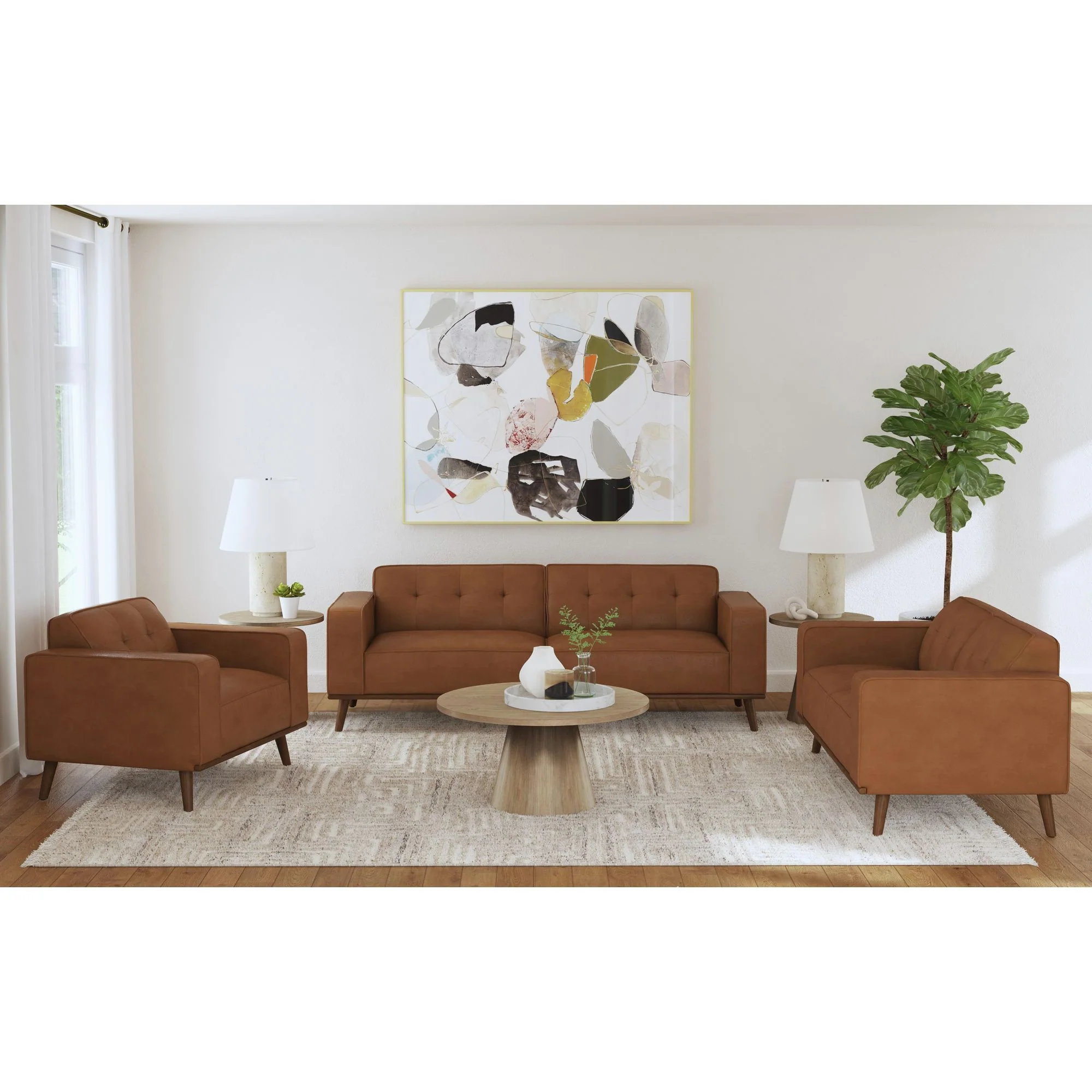Destiny - Sofa With Wood Front - Image 7