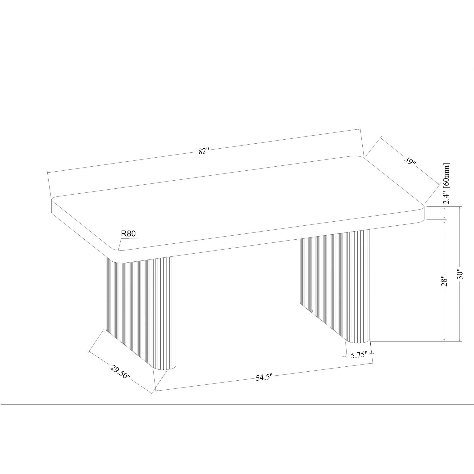 Donnie - Dining Table - Natural - Image 4