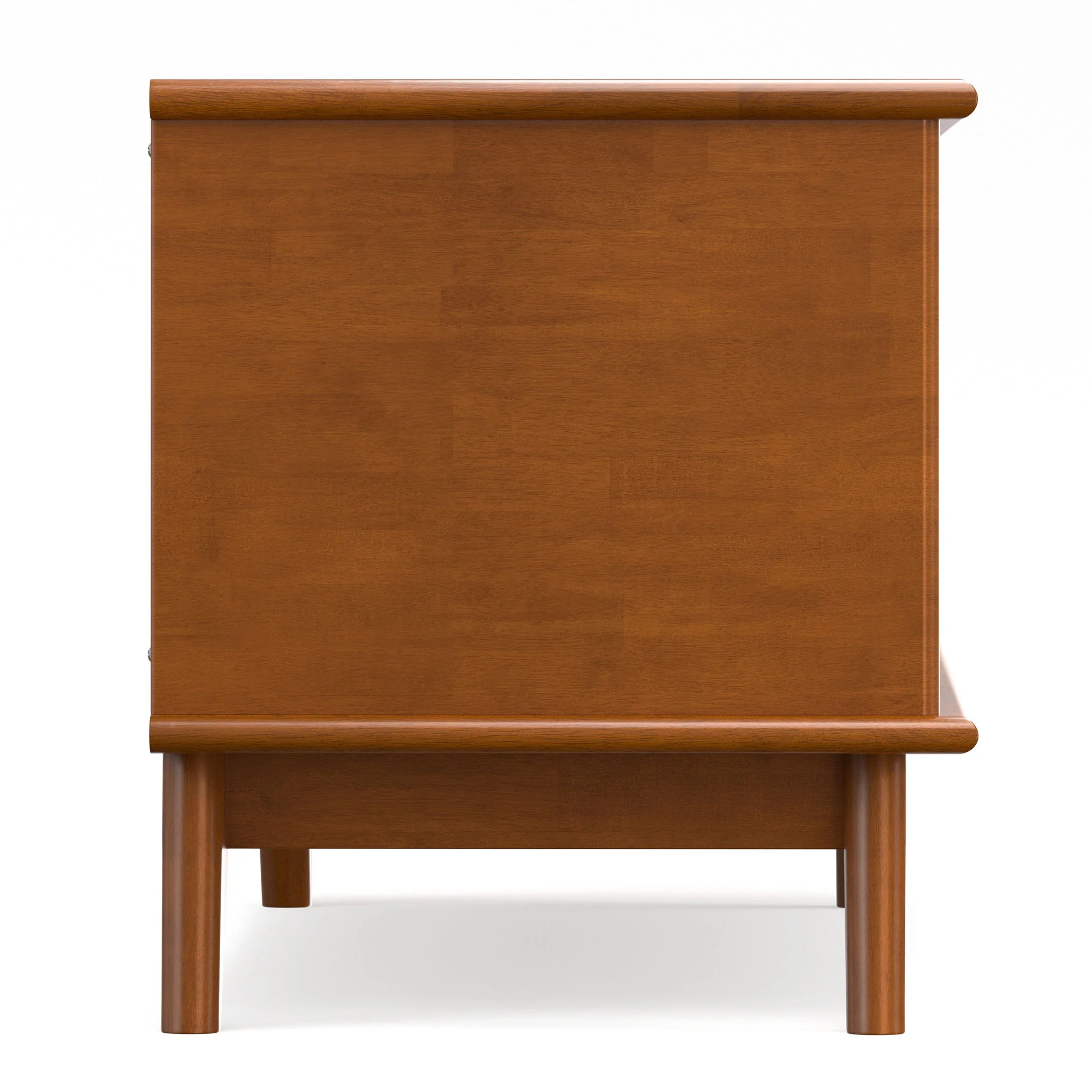 Draper - Flip Down Storage Bench - Teak - Image 2