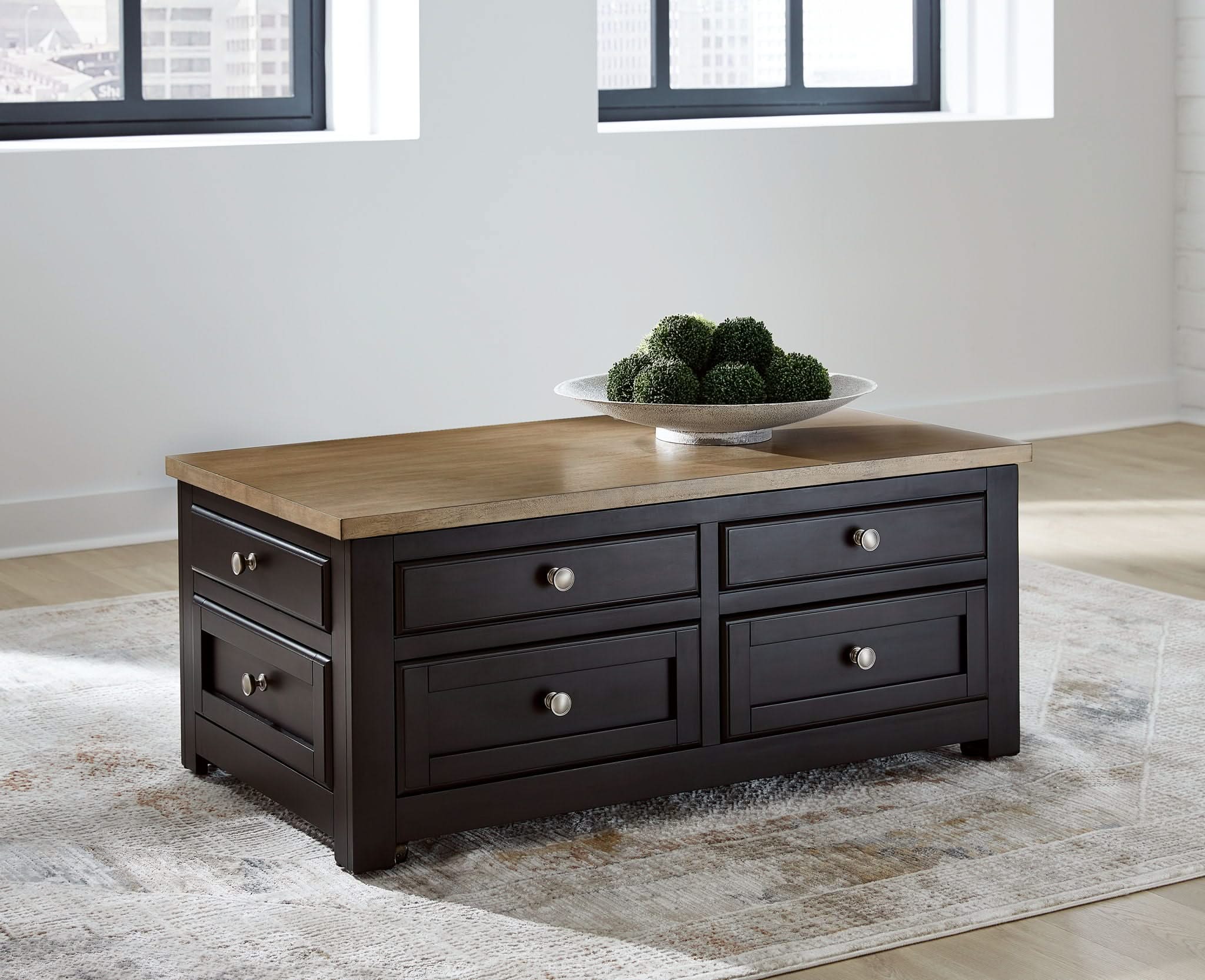 Drazmine - Lift Top Cocktail Table - Brown - Image 2