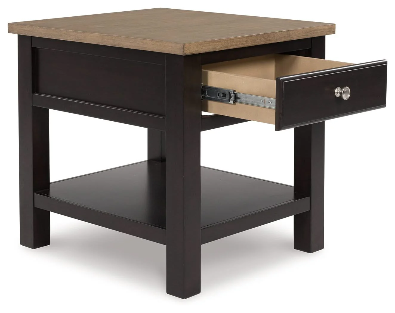 Drazmine - Rectangular End Table - Brown - Image 2