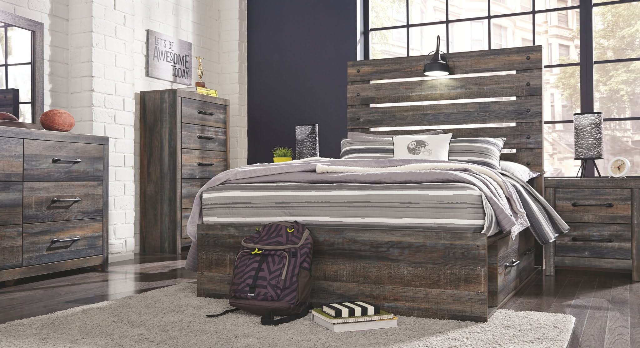 Drystan - Youth Panel Bedroom Set - Image 6