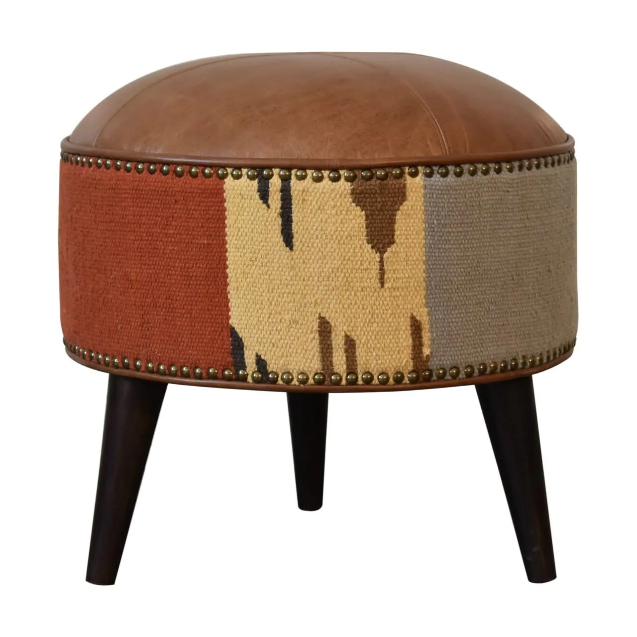 Footstool - Brown - Image 2