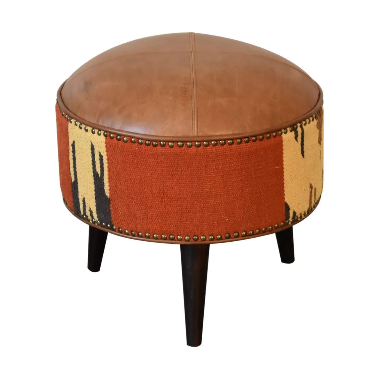 Footstool - Brown - Image 3