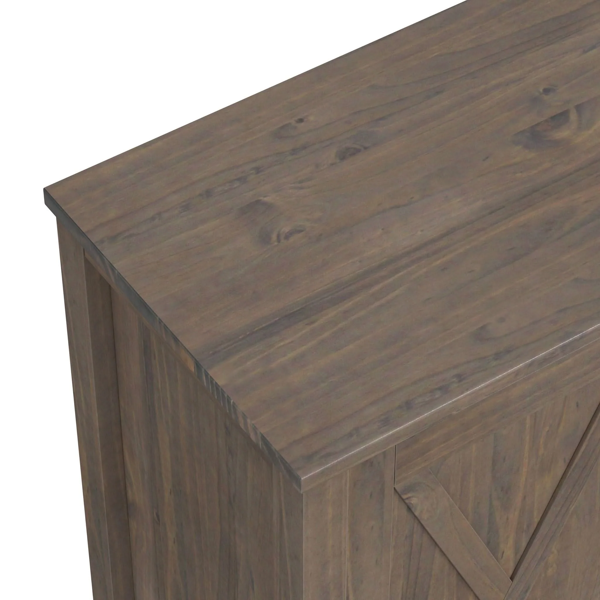 Ela - Low Storage Cabinet - Smoky Brown - Image 4