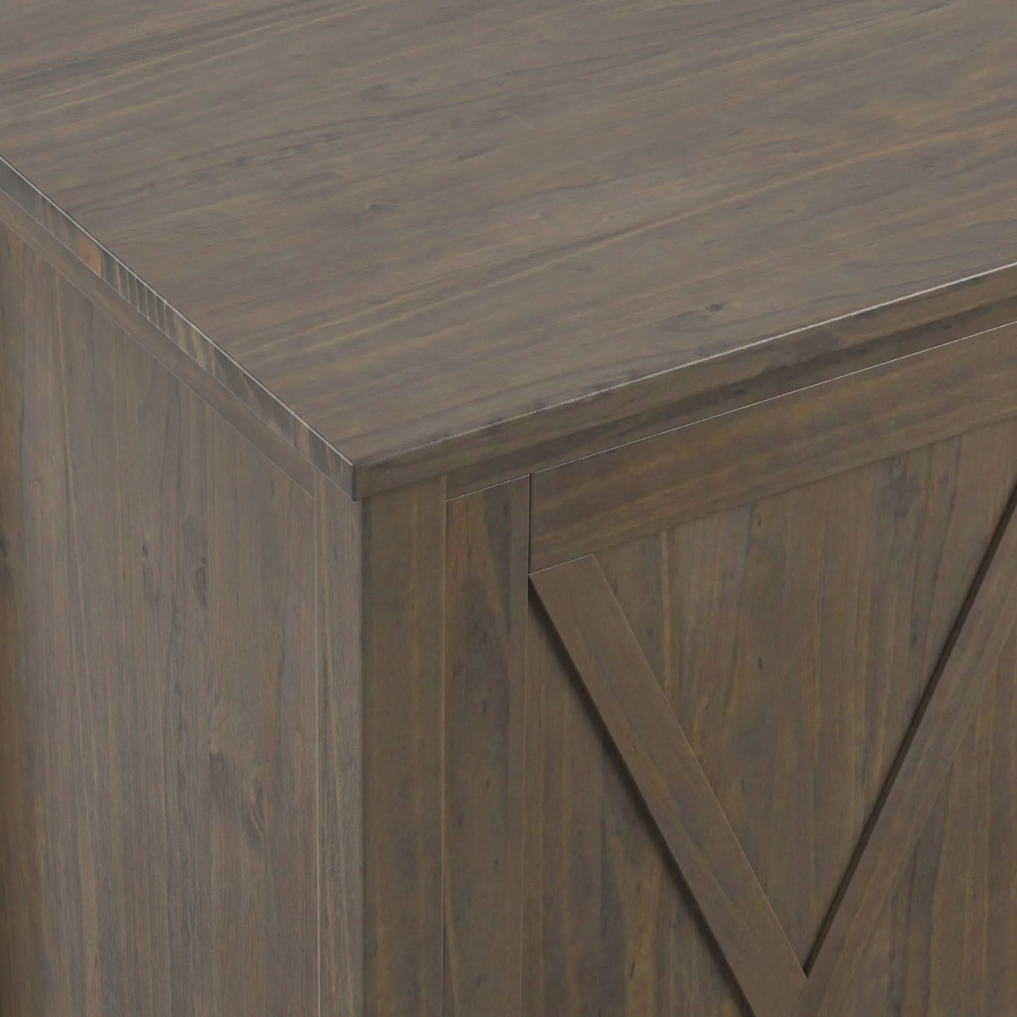 Ela - Sideboard With Wine Storage - Smoky Brown - Image 3