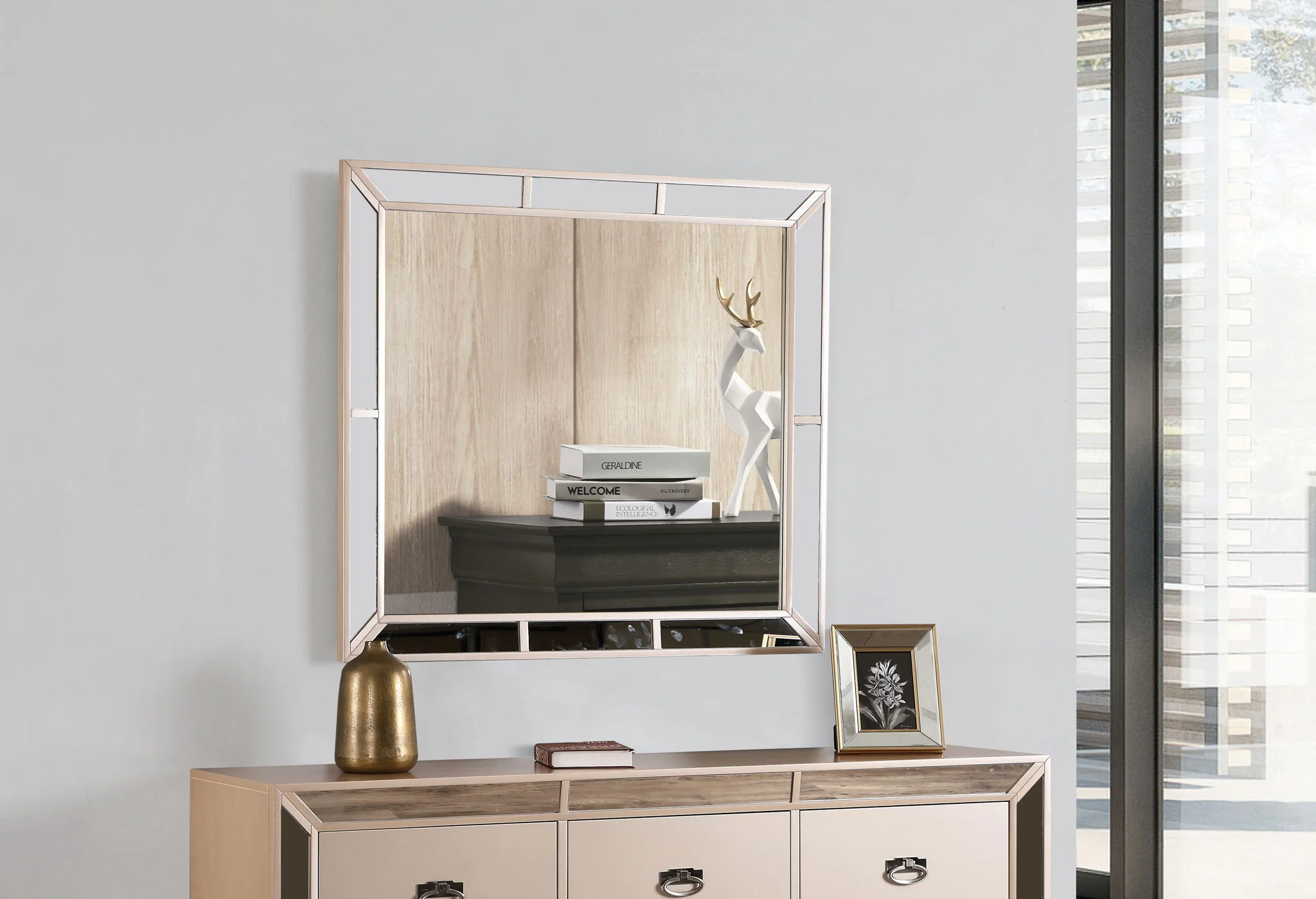 Elegant Contemporary Mirror - Image 2