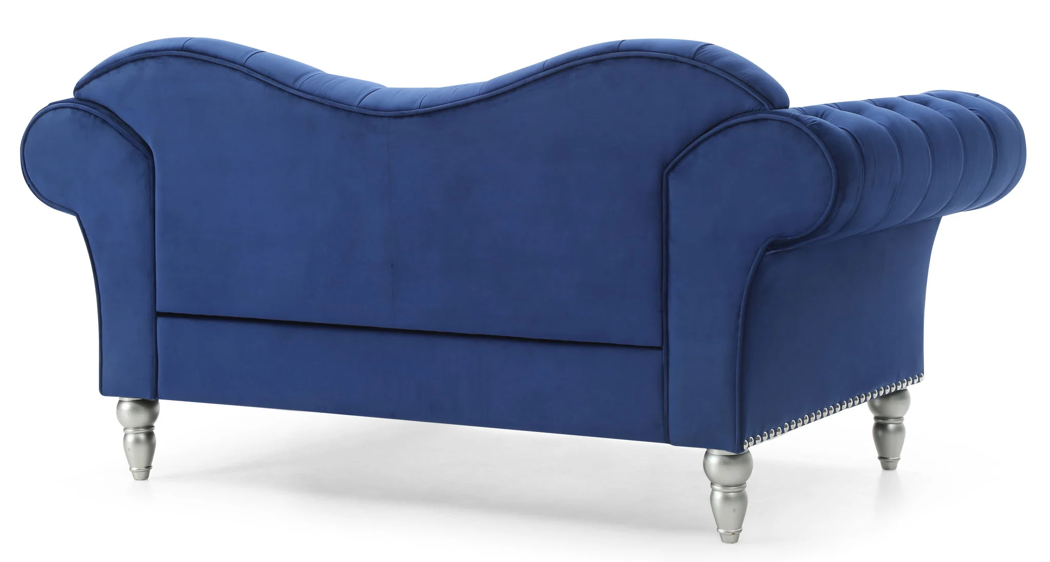 Elegant Round Arm Loveseat - Image 10